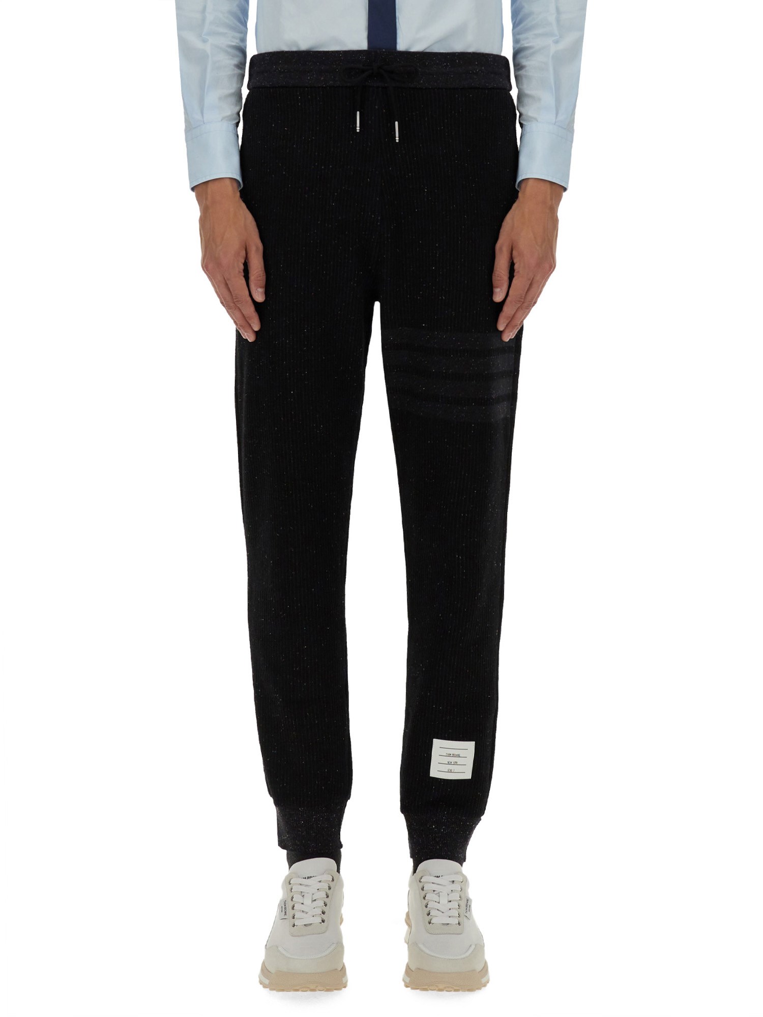 Thom Browne Silk Cotton Pants Drawstring Waist