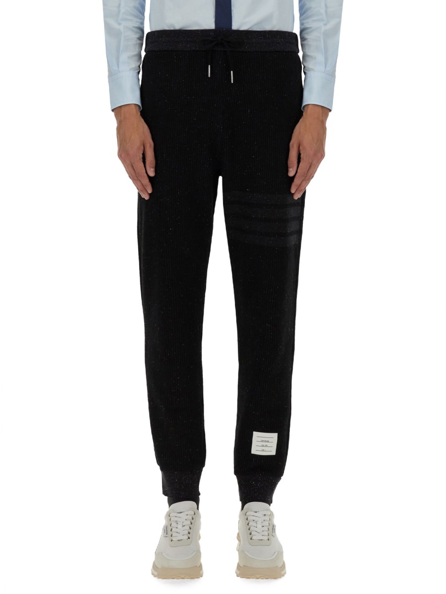 PANTALONE IN SETA E COTONE