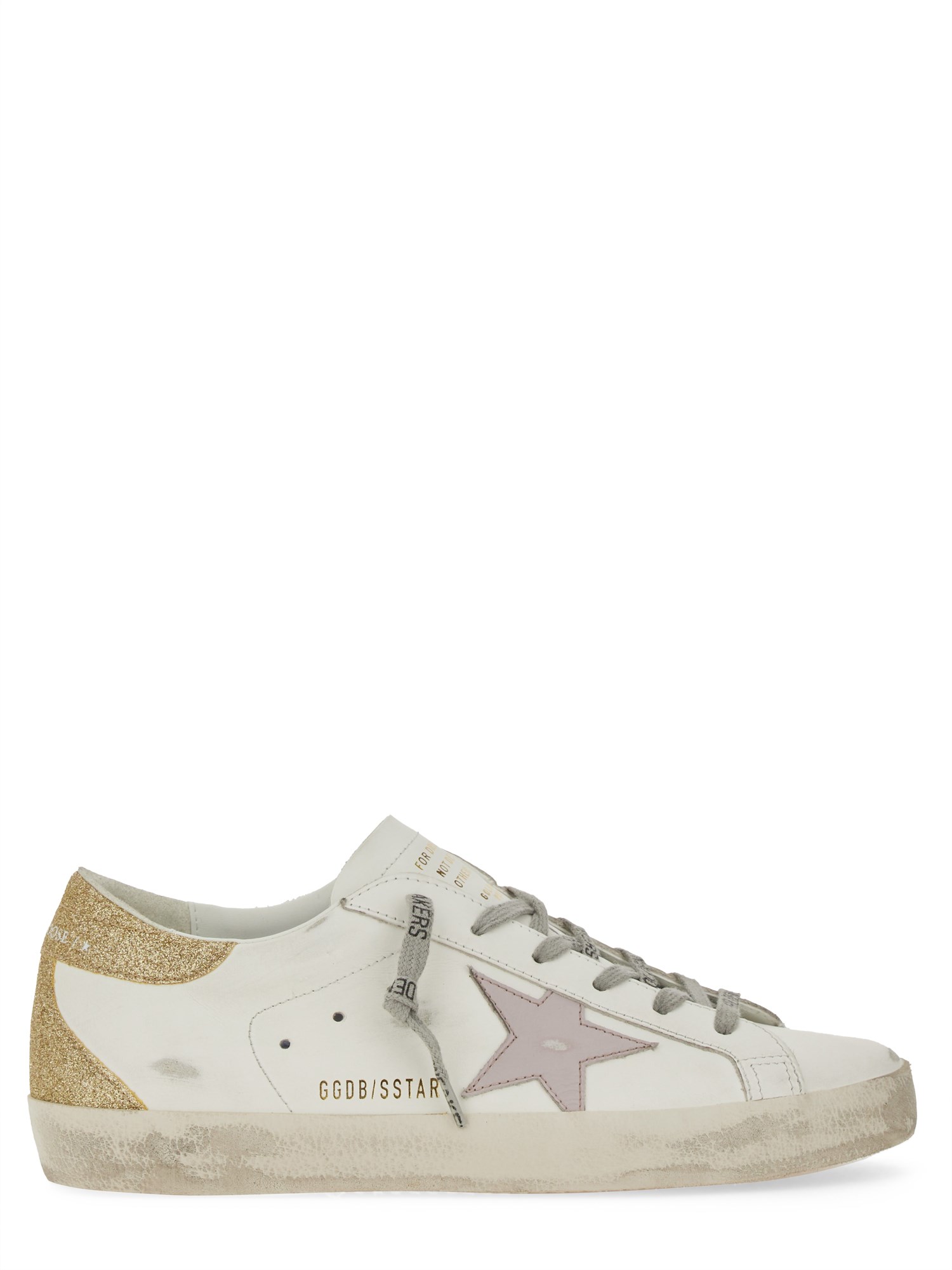 Golden Goose "super-star" Sneaker In White