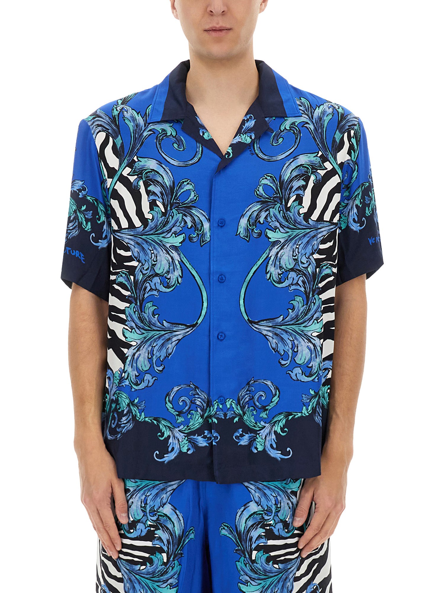 versace jeans couture short-sleeved shirt