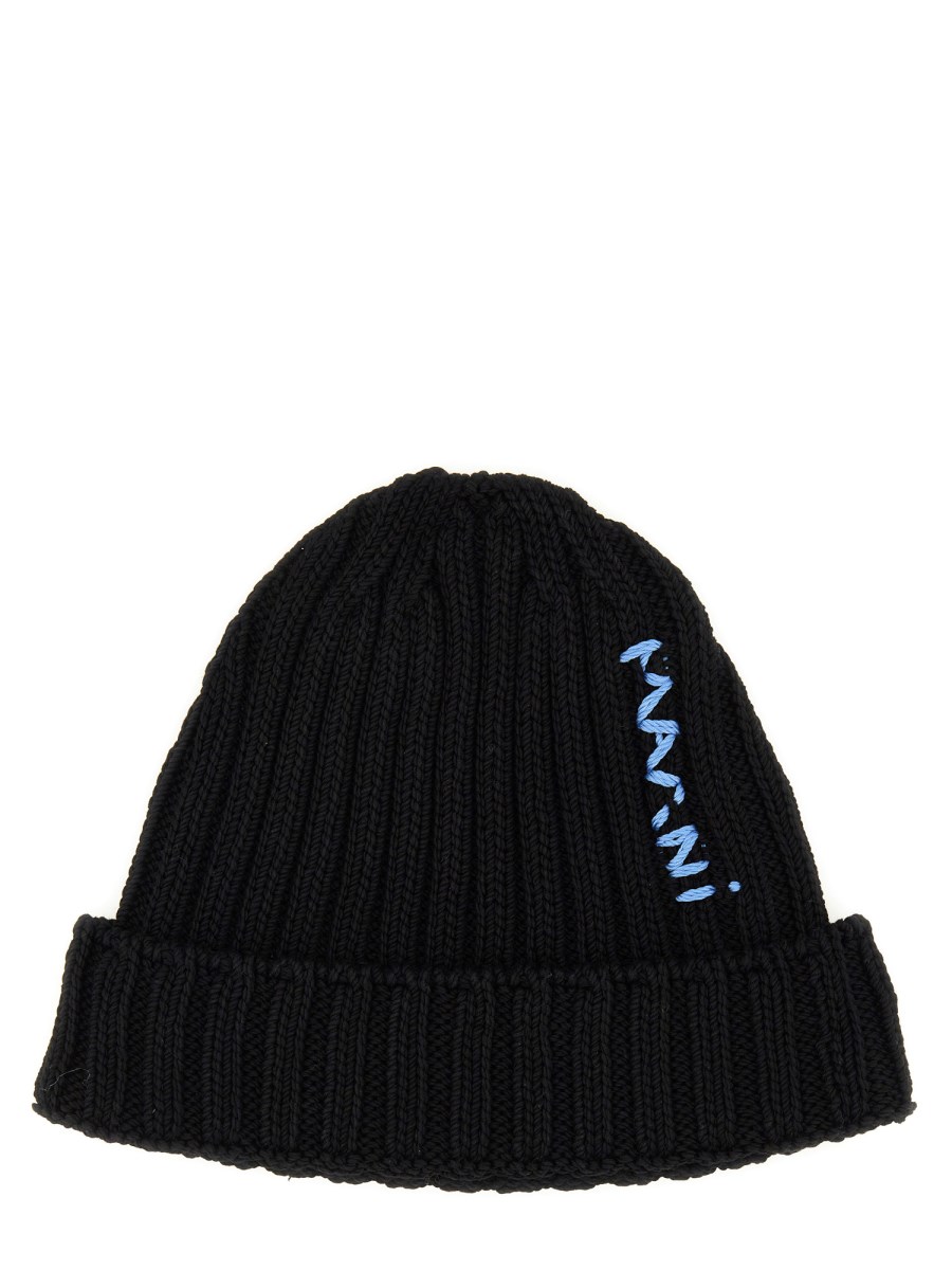 CAPPELLO BEANIE CON LOGO