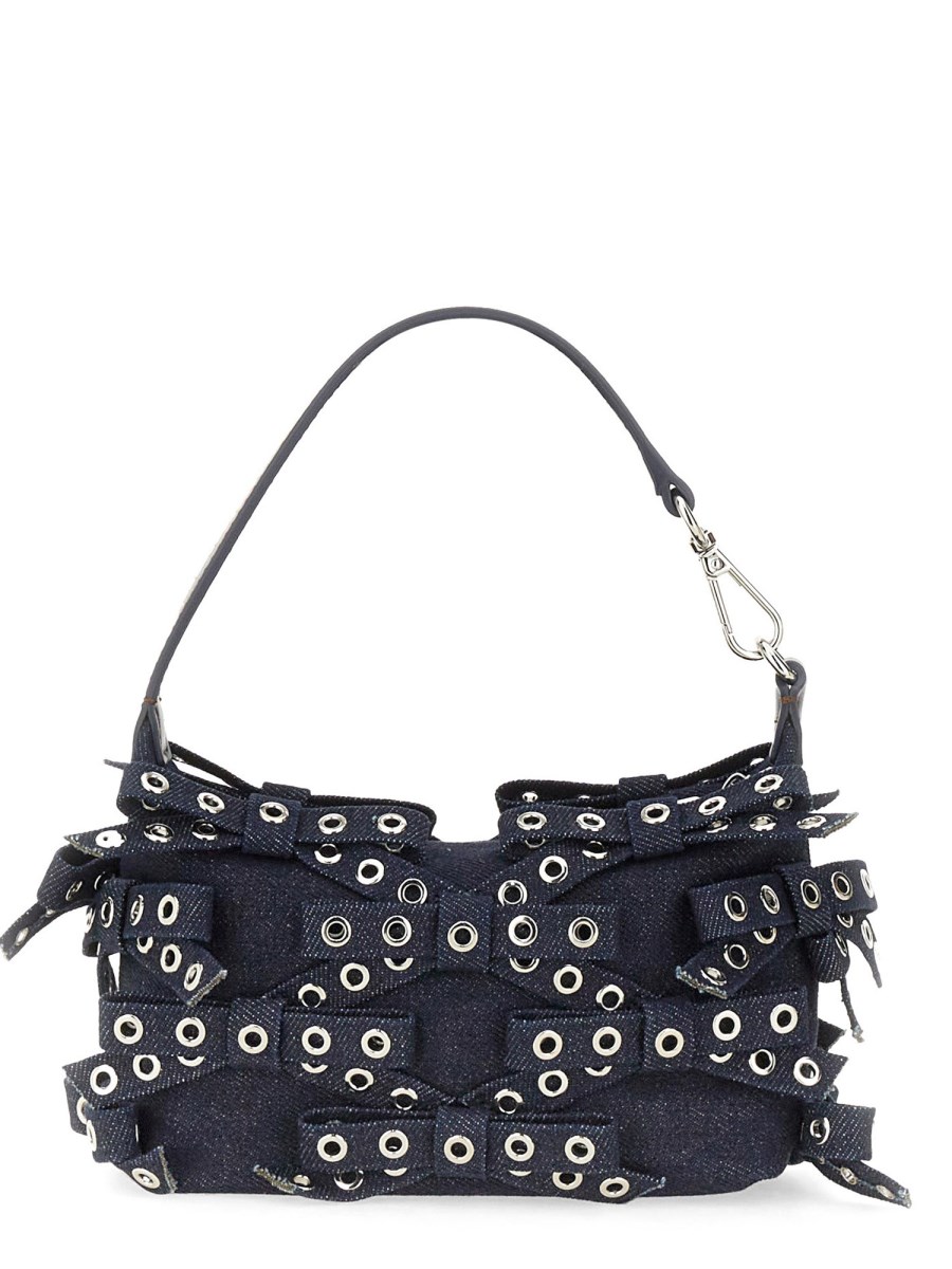 BORSA A MARSUPIO IN DENIM