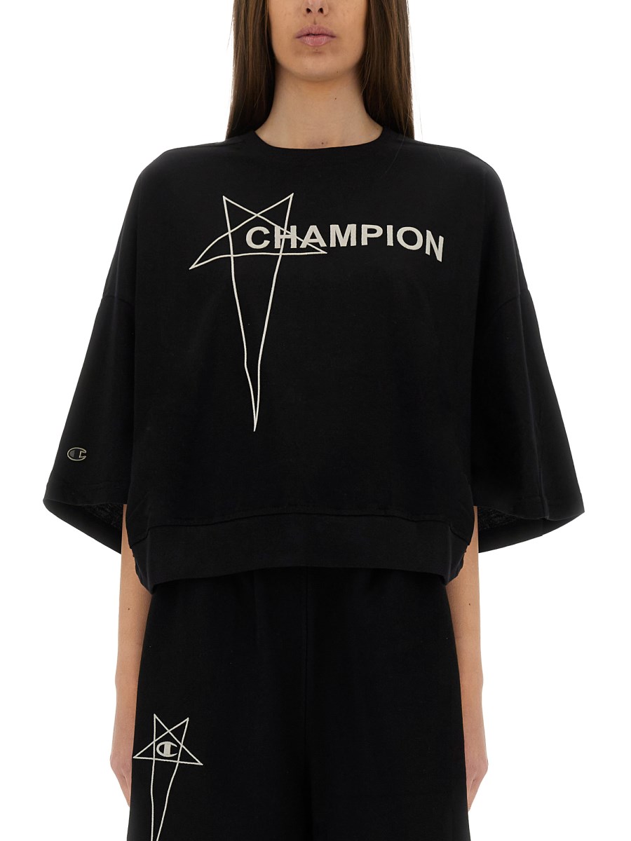T-SHIRT TOMMY T CROPPED