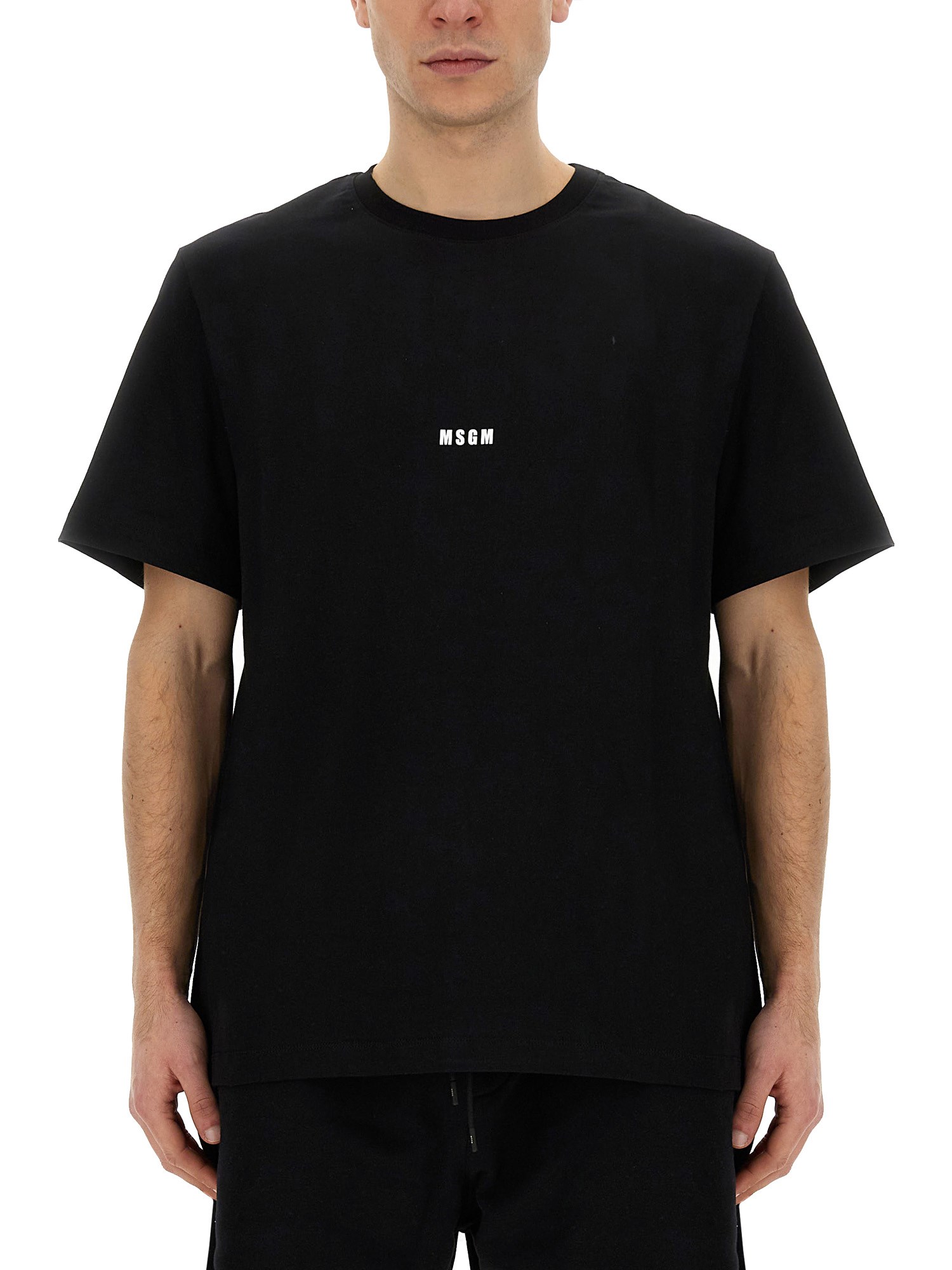 Msgm Topwear In Black