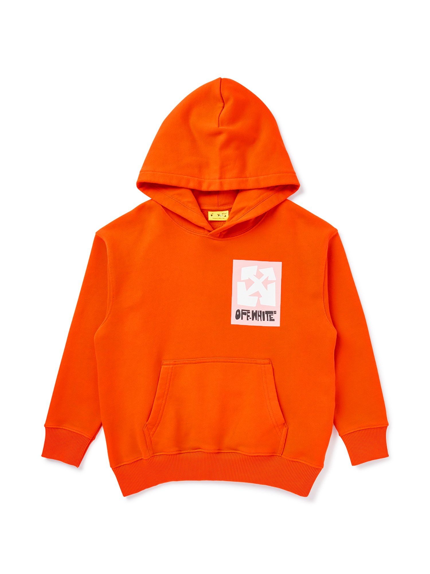off-white felpa con logo