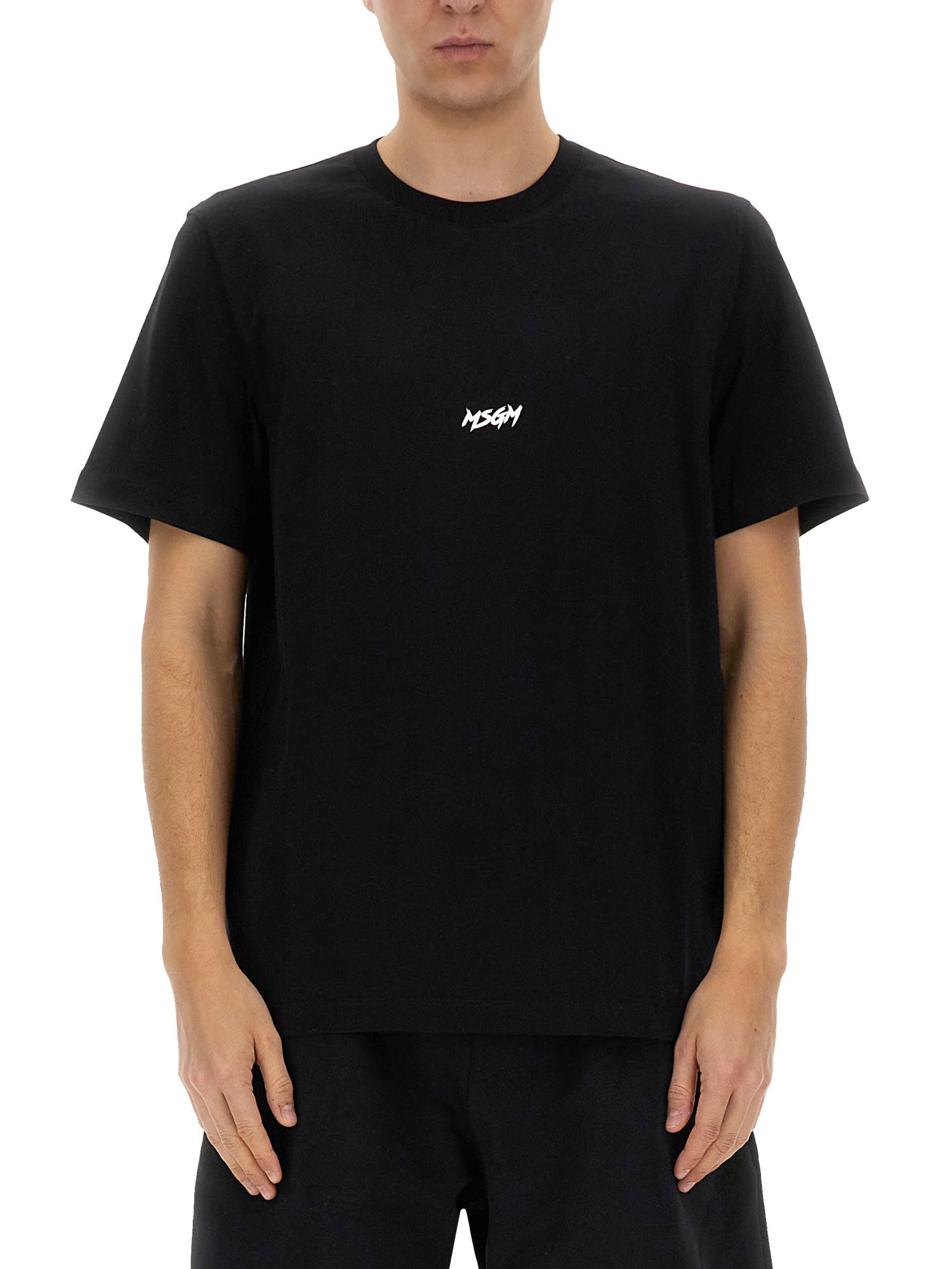 Msgm Topwear In Black