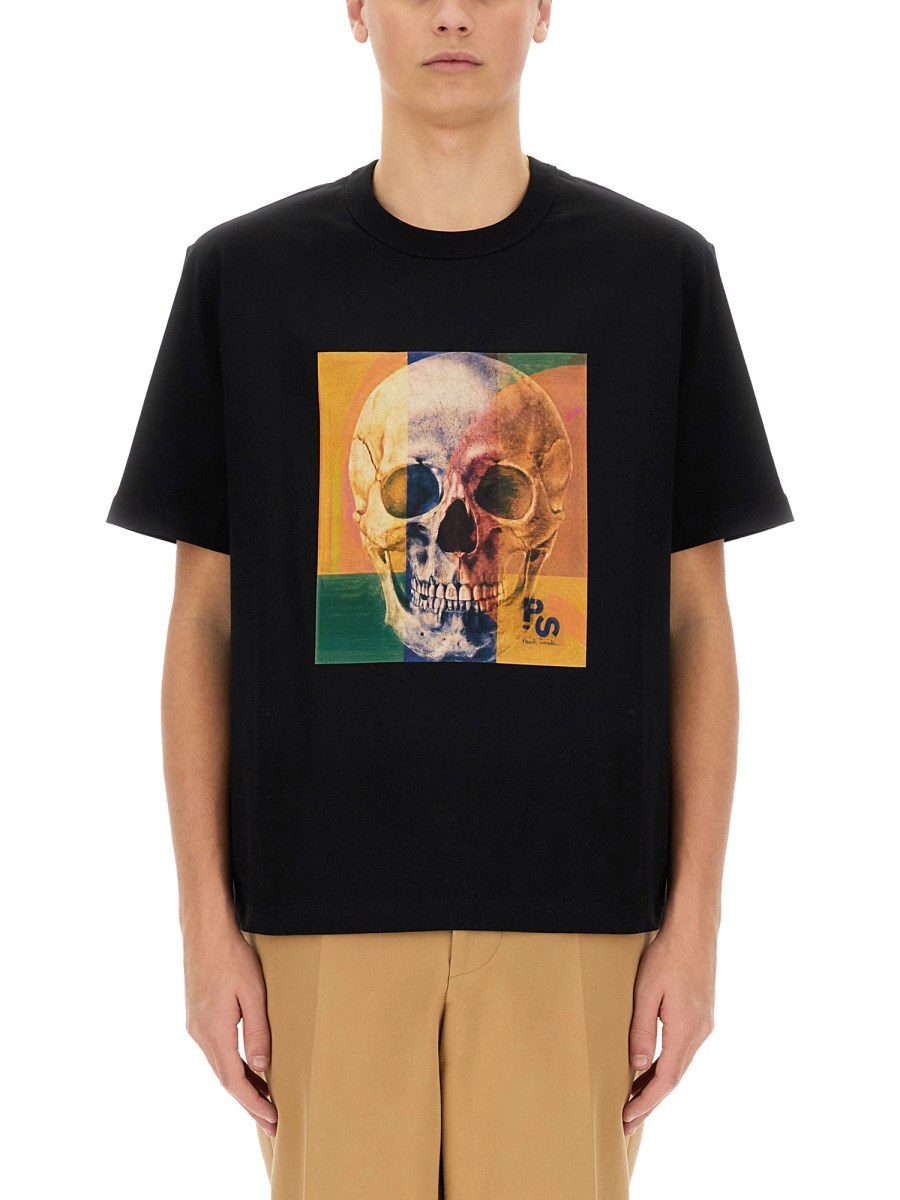 T-SHIRT "SKULL SQUARE"