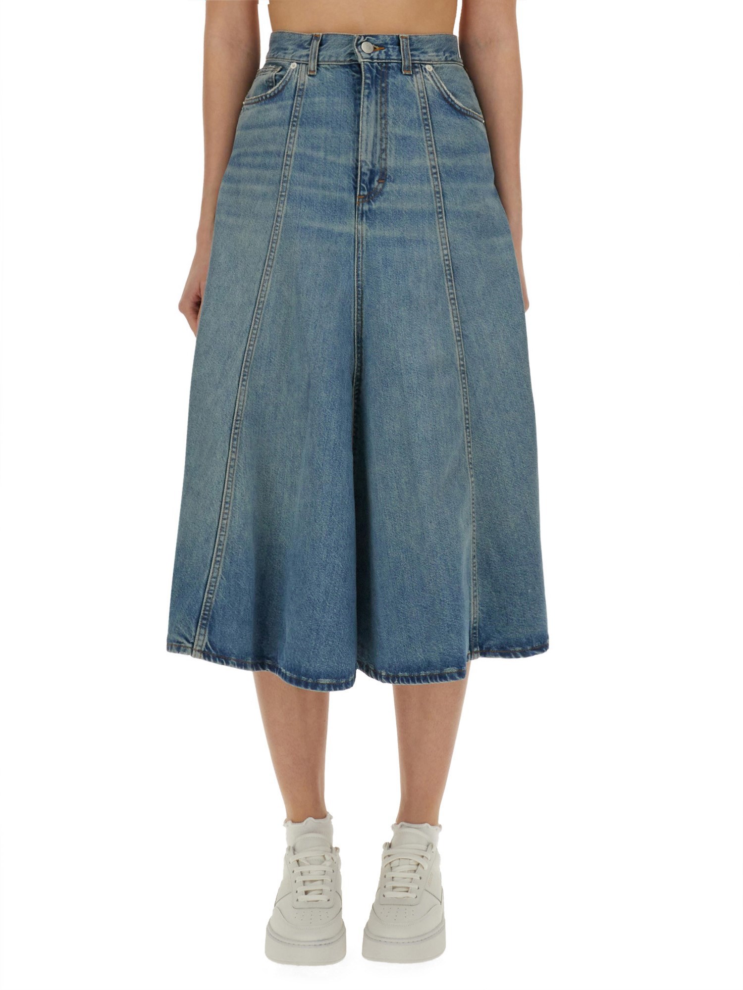 HAIKURE "SERENITY" MIDI SKIRT 