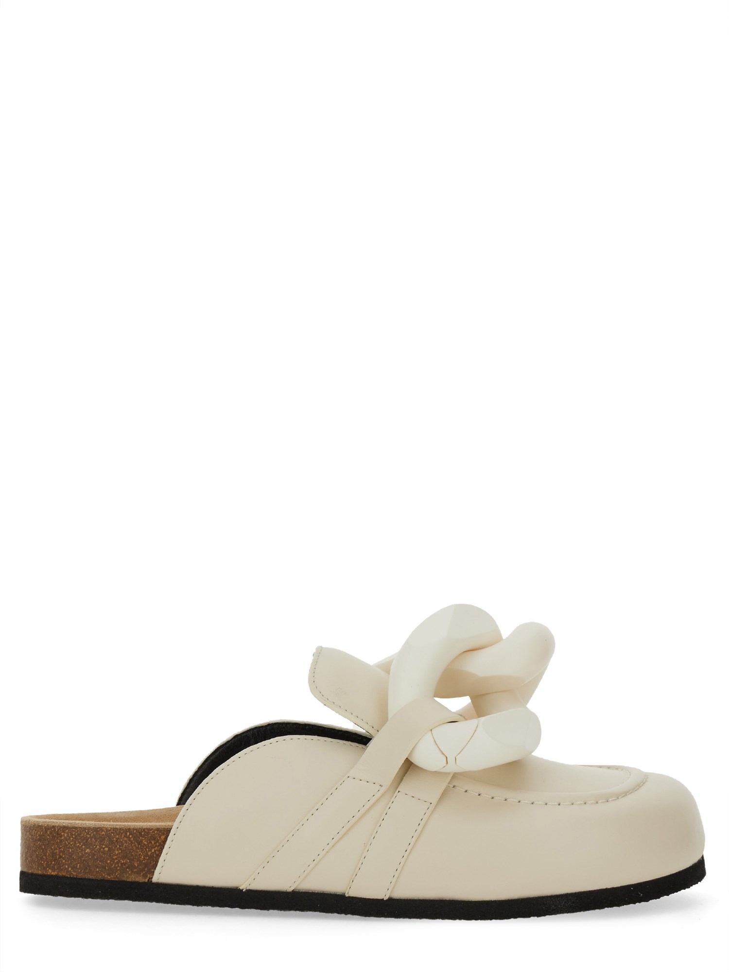 Shop Jw Anderson Sandal "chain" In White