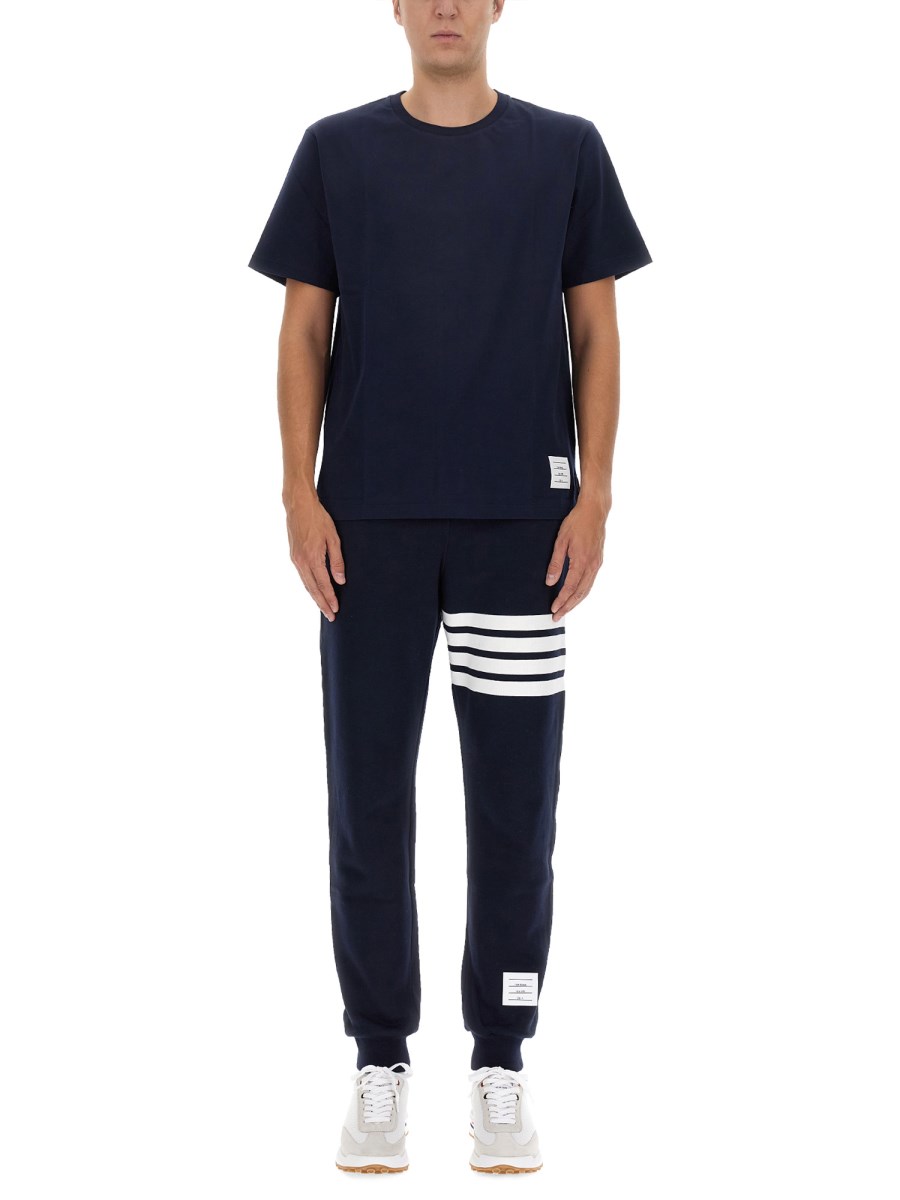 PANTALONE JOGGING CON STAMPA 4BAR STRIPE