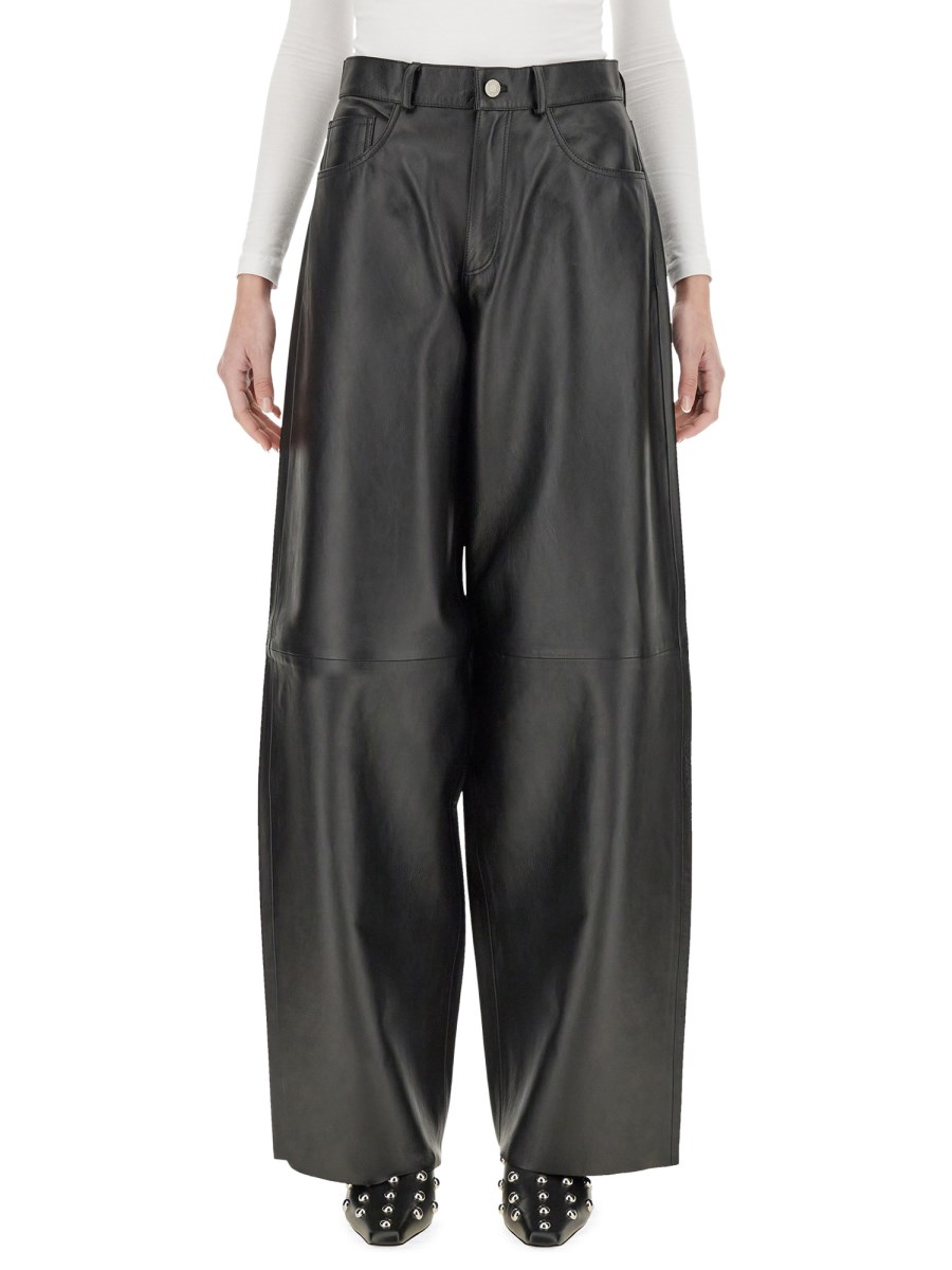 PANTALONE BETHANY IN PELLE