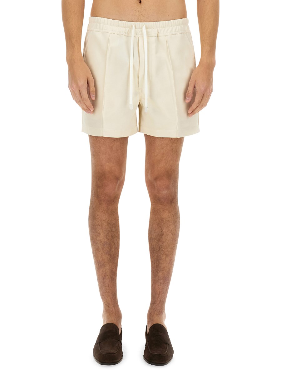 SHORTS IN MISTO VISCOSA