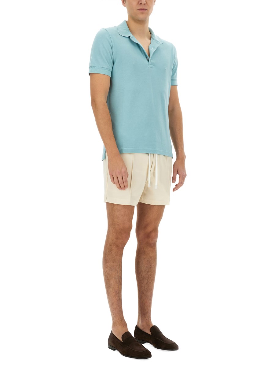 SHORTS IN MISTO VISCOSA