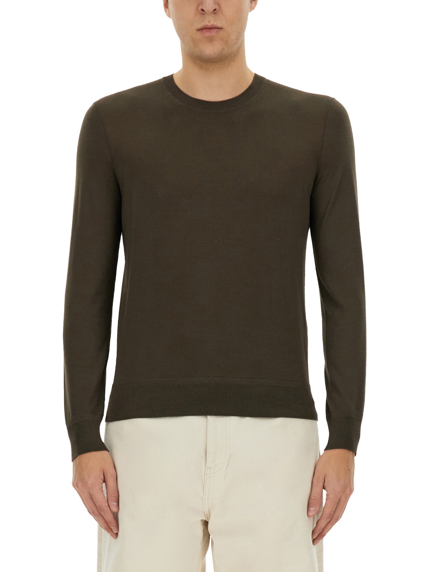 Tom Ford Wool Jersey. In Green