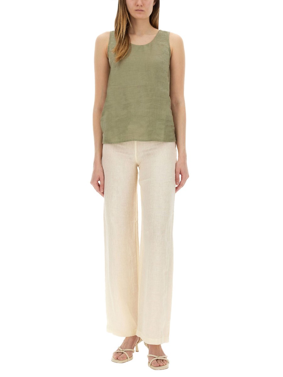 PANTALONE IN LINO