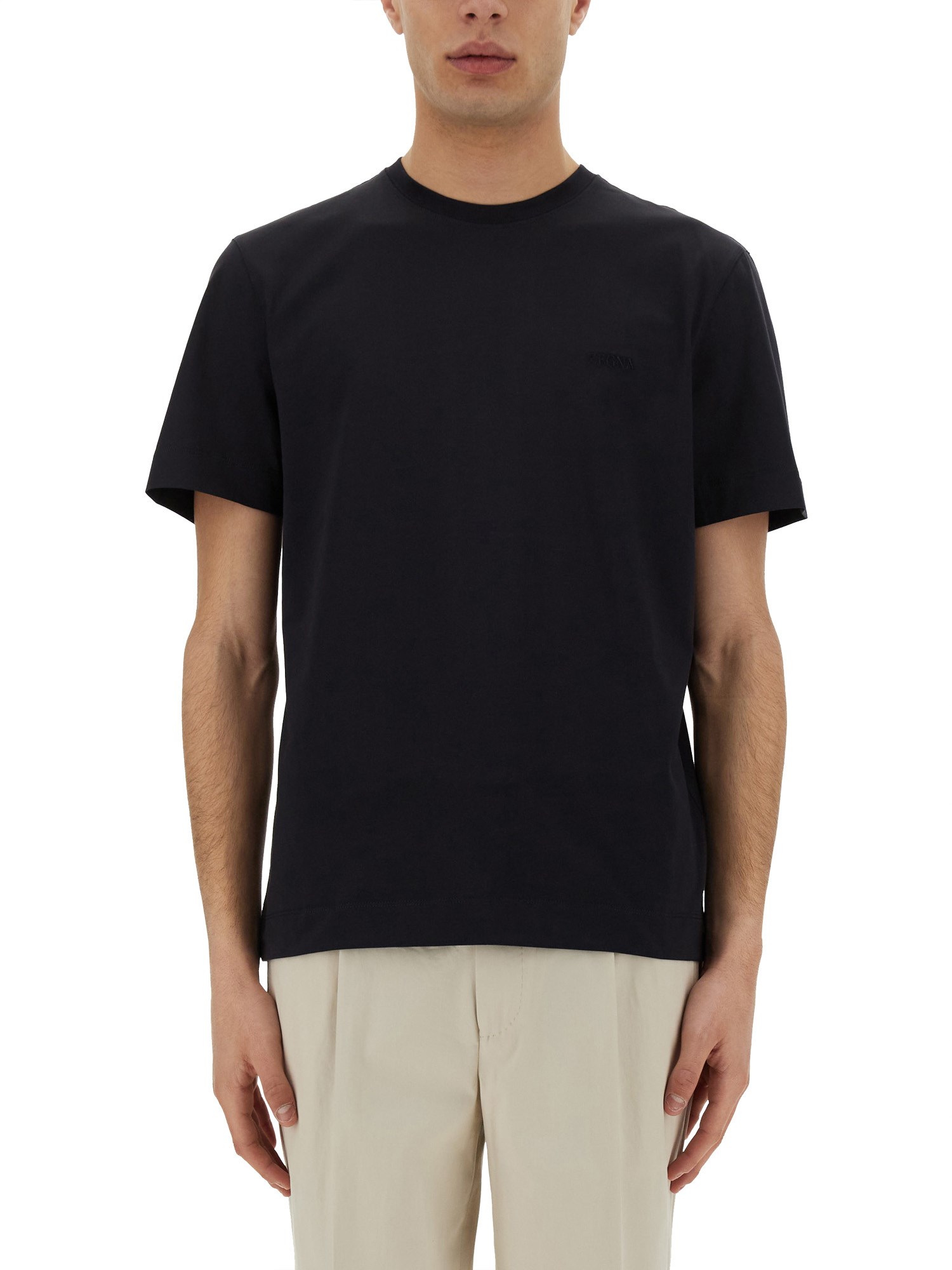 zegna cotton t-shirt