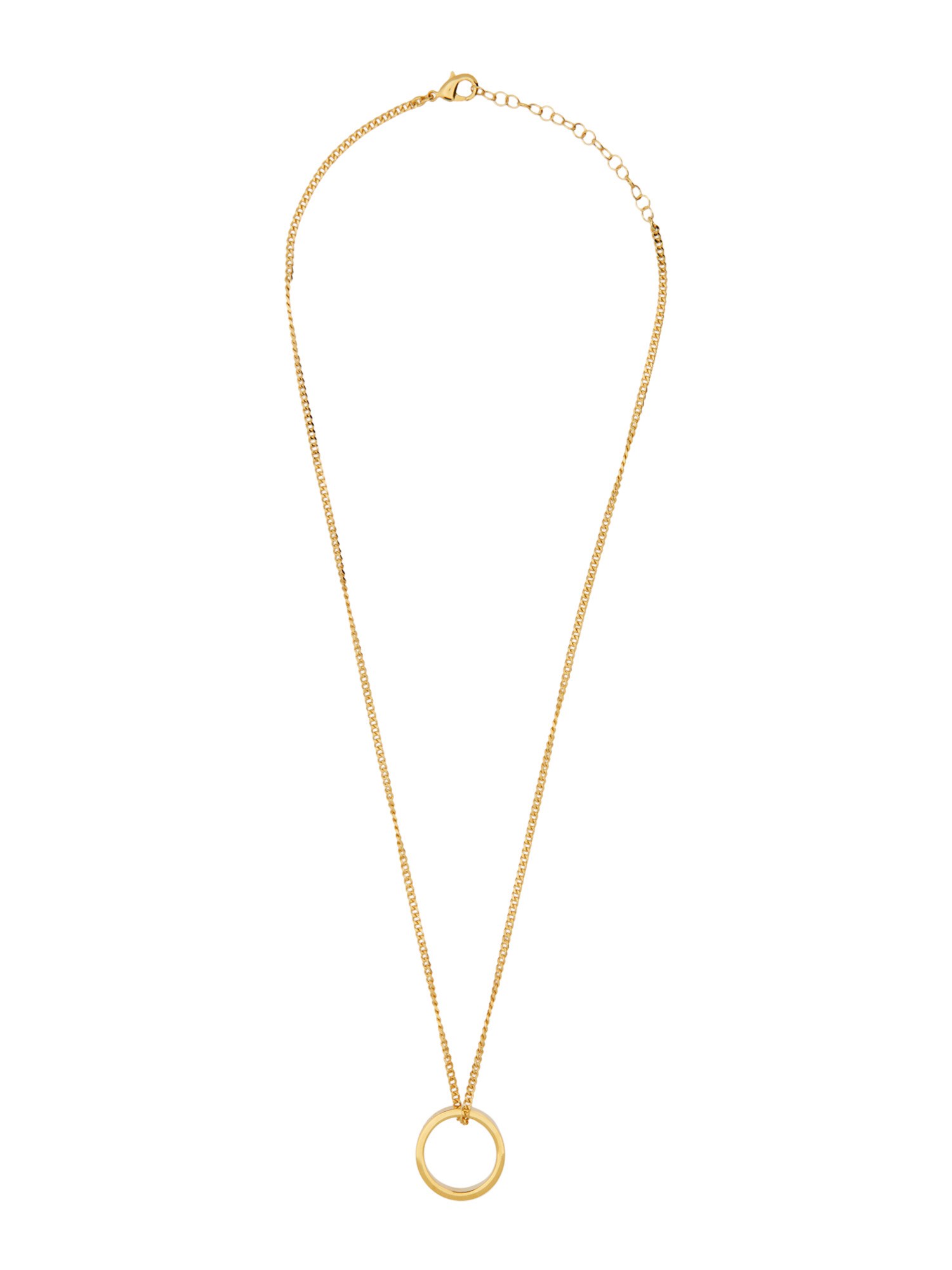 Mm6 Maison Margiela Mm6 By Maison Margiela Numeric Minimal Signature Necklace In Gold