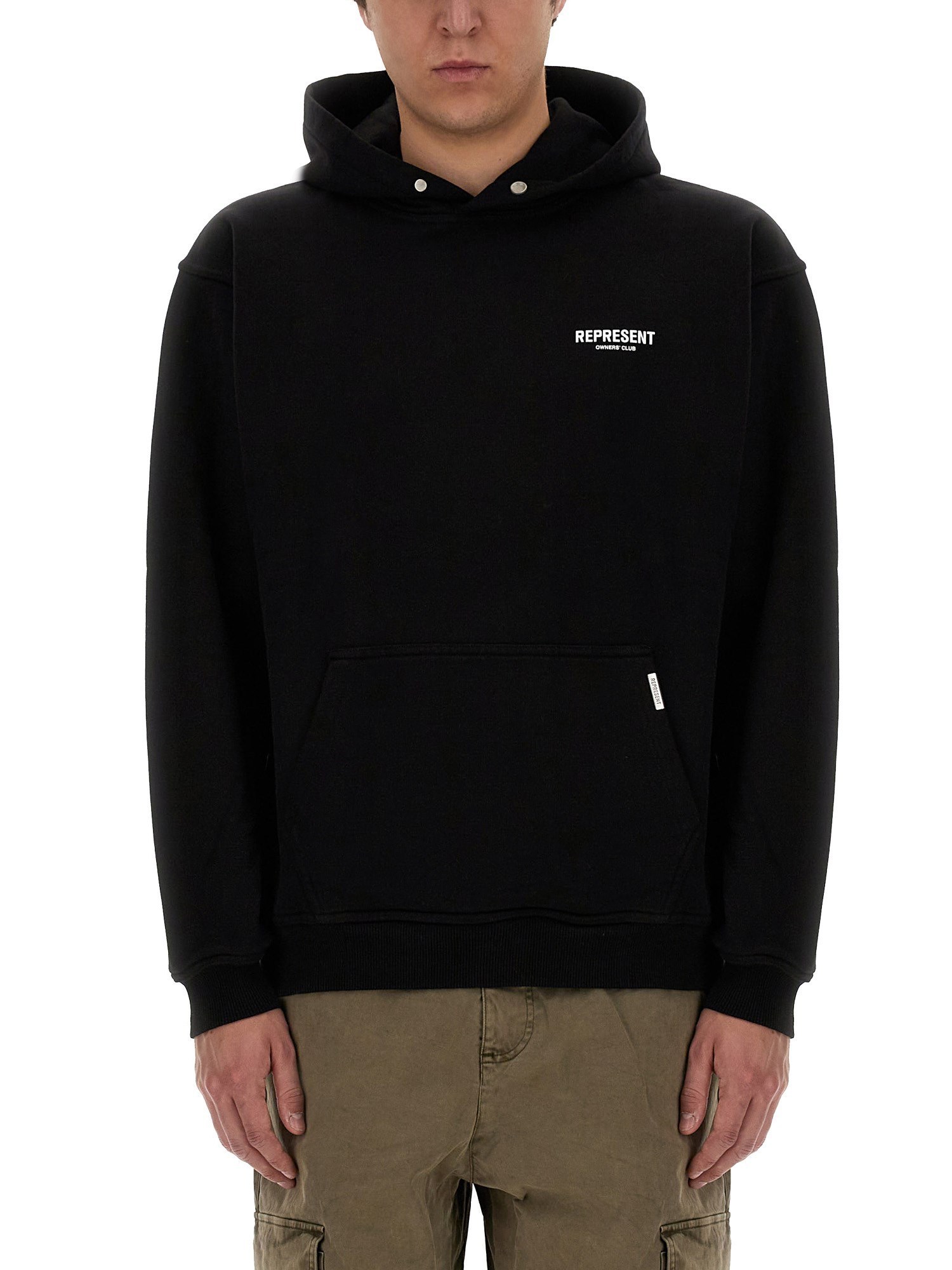 Represent Hoodie In Black