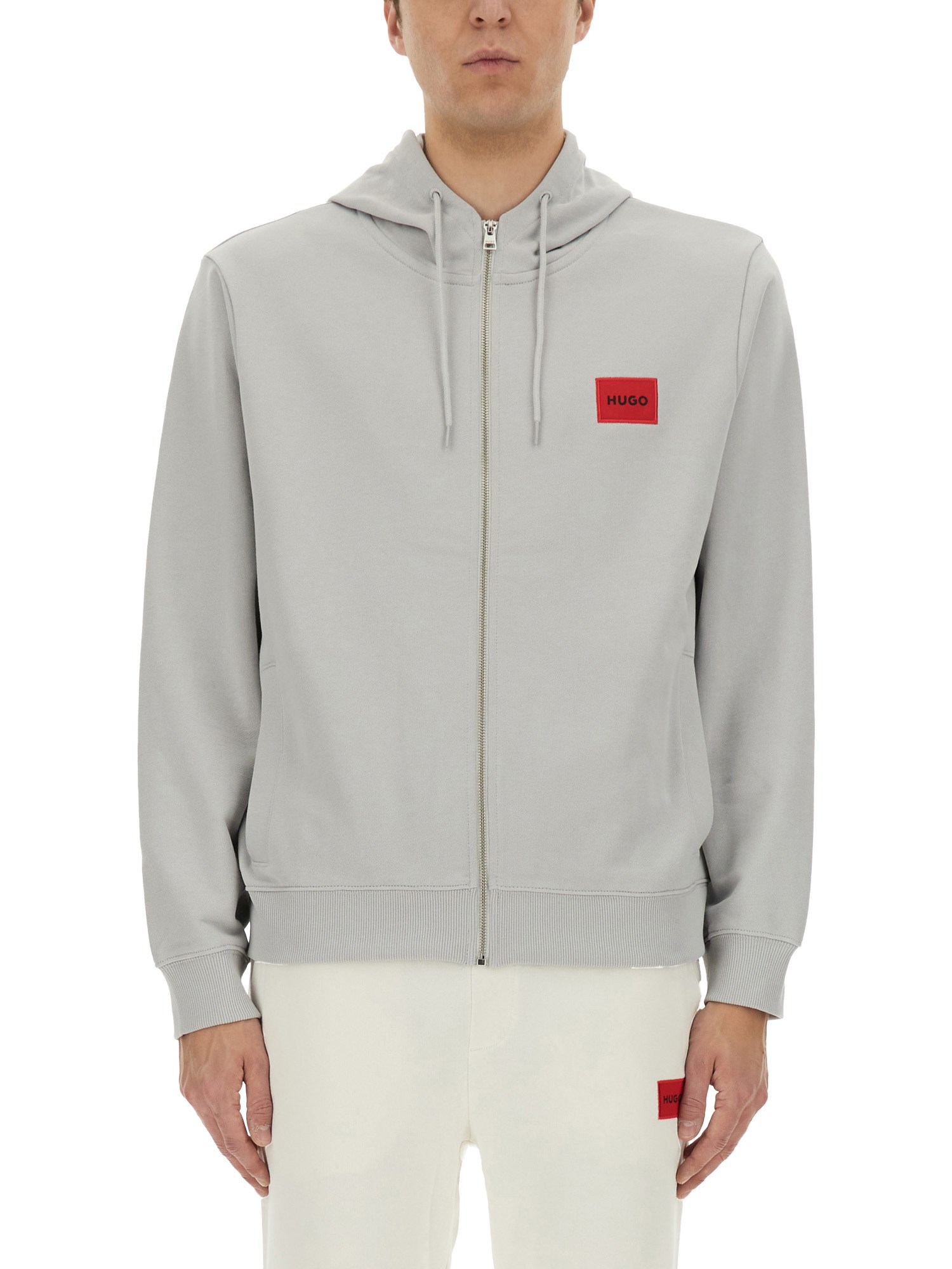 Hugo Boss Hugo Sweatshirt With Logo In Grey