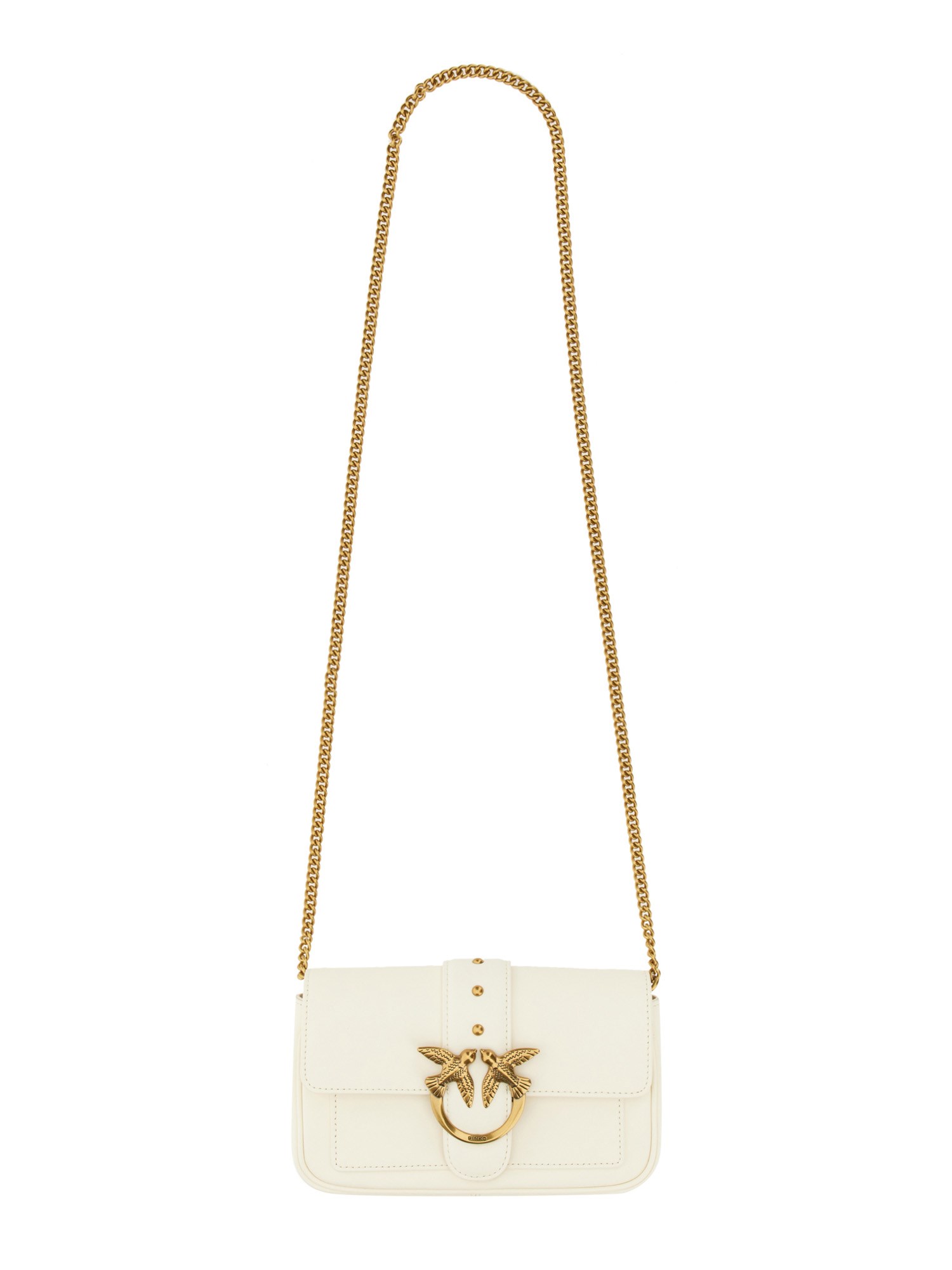 Shop Pinko Pocket Love One Bag In White