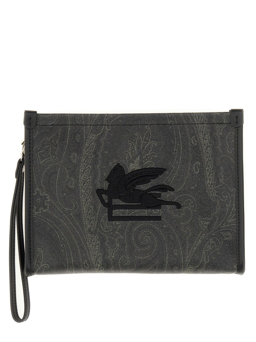 POUCH PAISLEY CON PEGASO