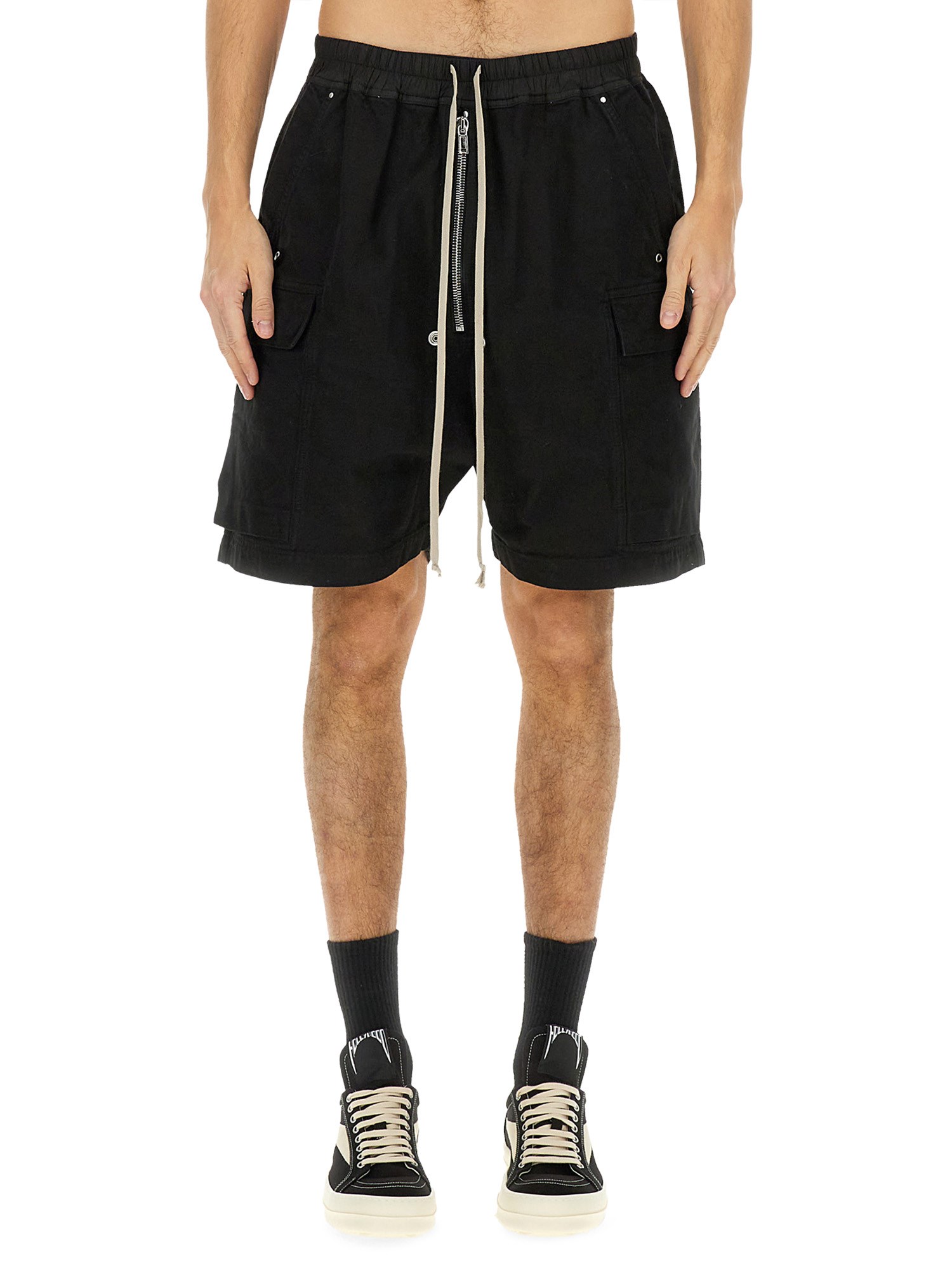 rick owens drkshdw bermuda cargo