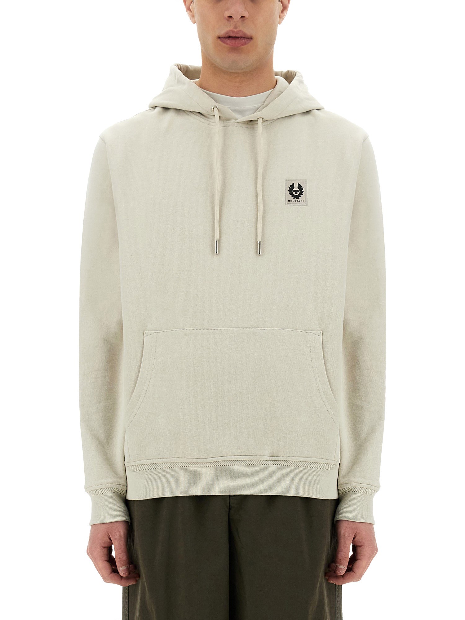 Belstaff Hoodie In Beige
