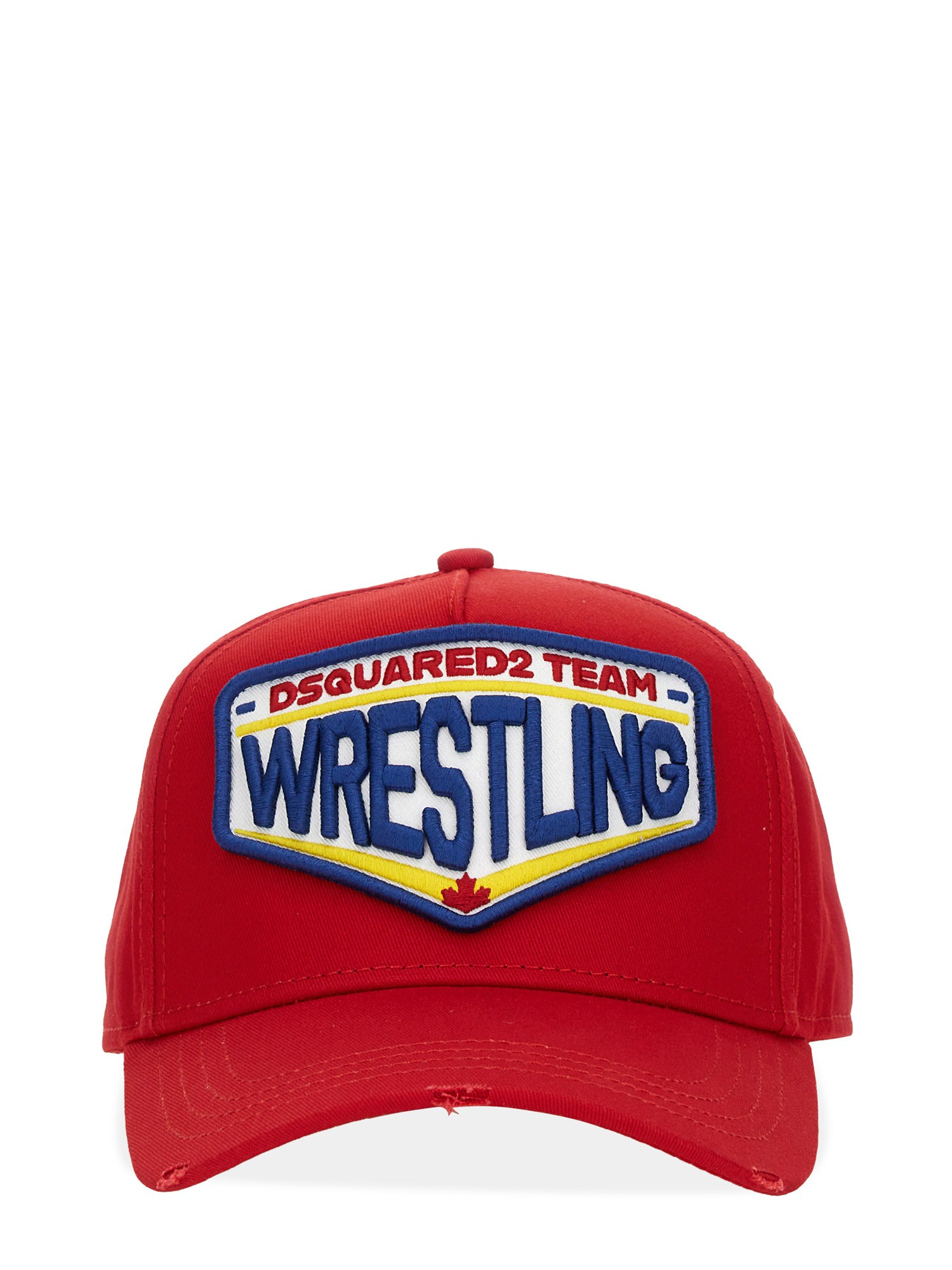 Dsquared2 Dsquared Men Baseball Hat With Logo In Red