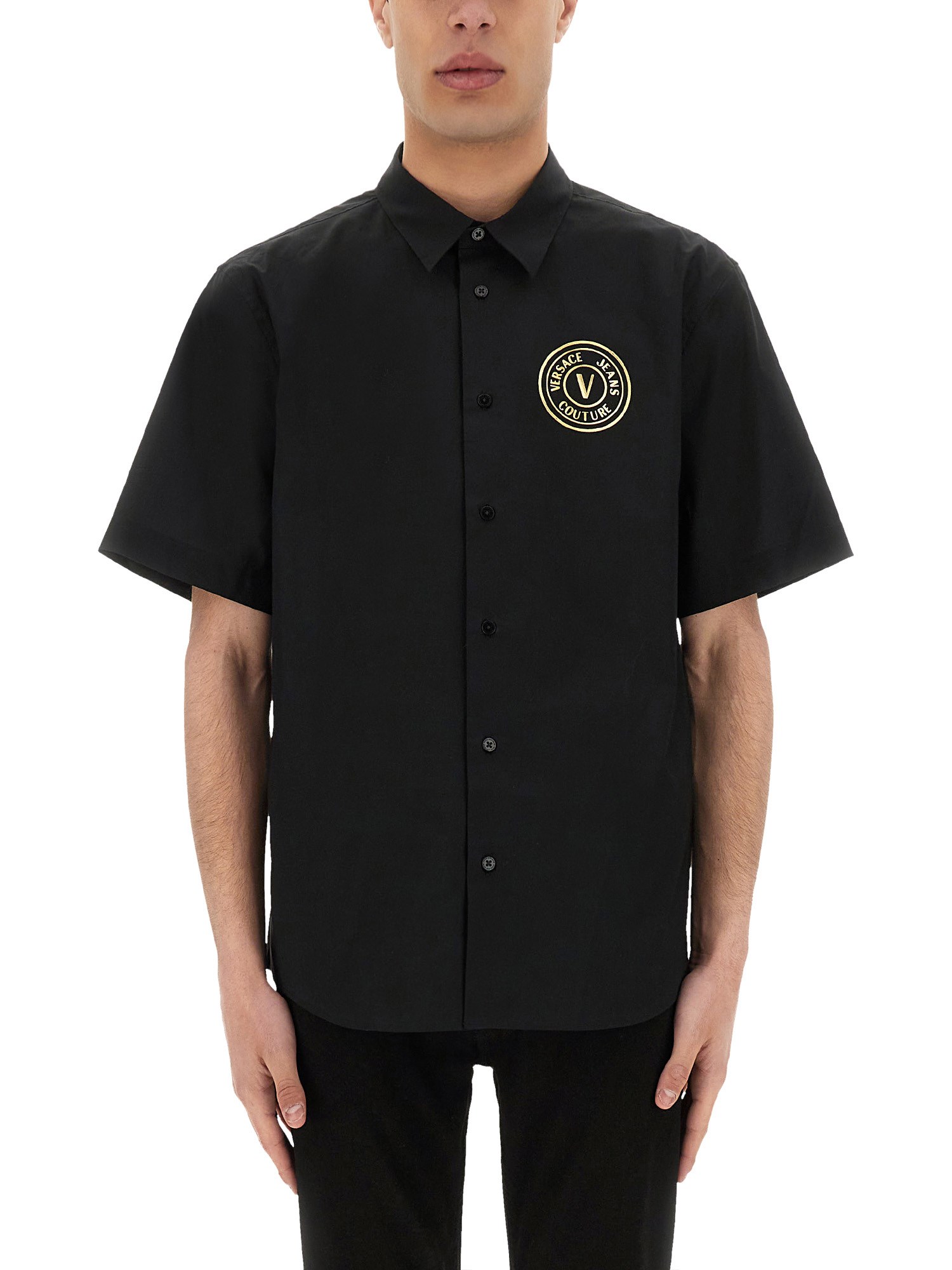 VERSACE JEANS COUTURE SHORT-SLEEVED SHIRT 