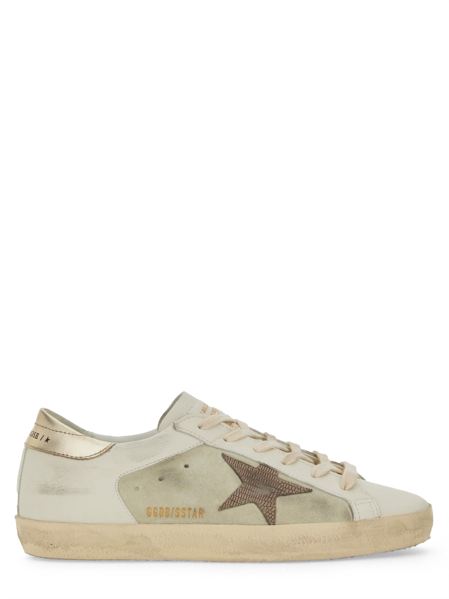 Golden Goose Superstar Sneakers In White
