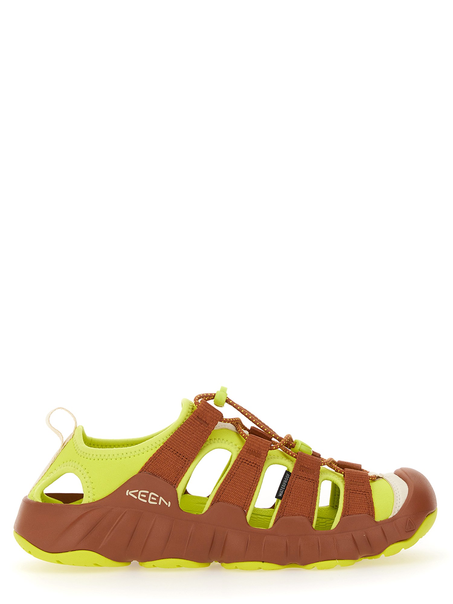Keen Men S Hyperport H2 Sandals Algae Green In Brown