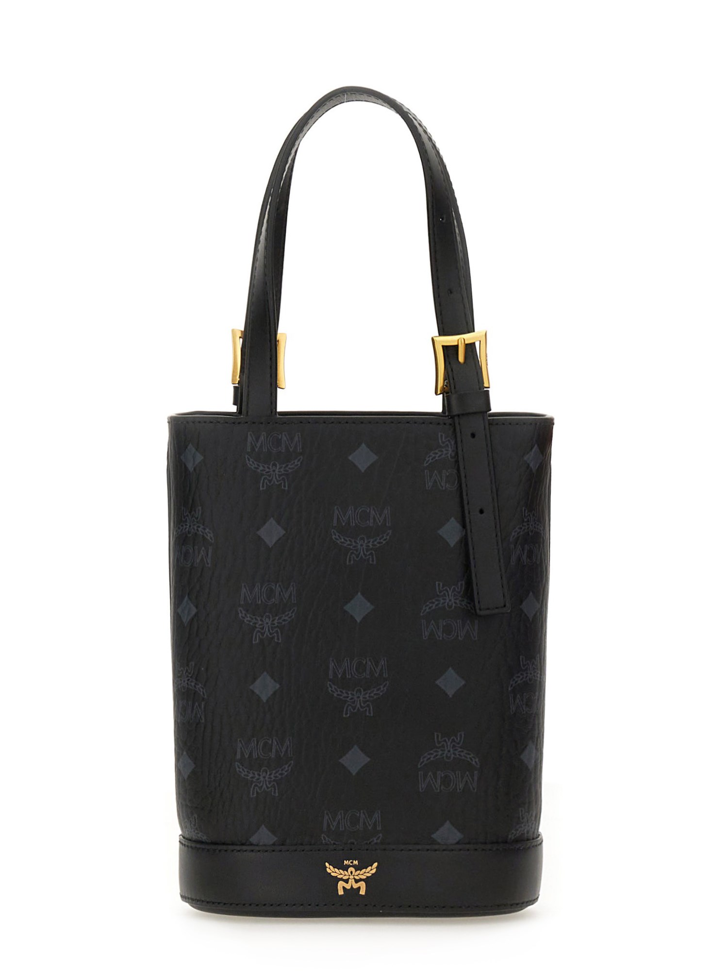 mcm "aren" bucket bag