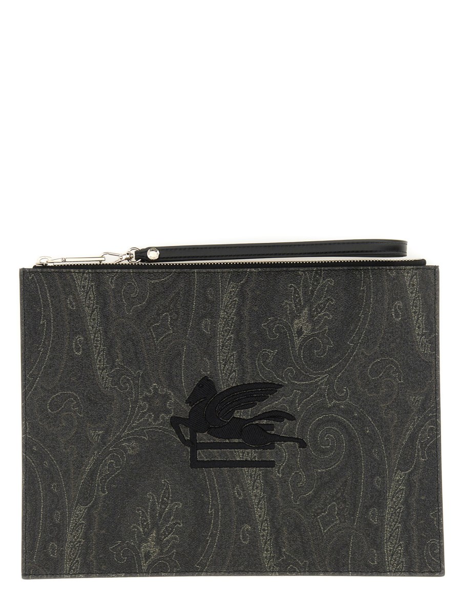 POUCH PAISLEY CON PEGASO