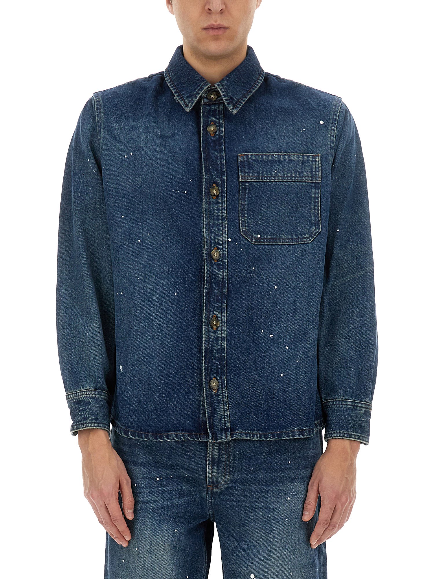 a. p.c. denim shirt