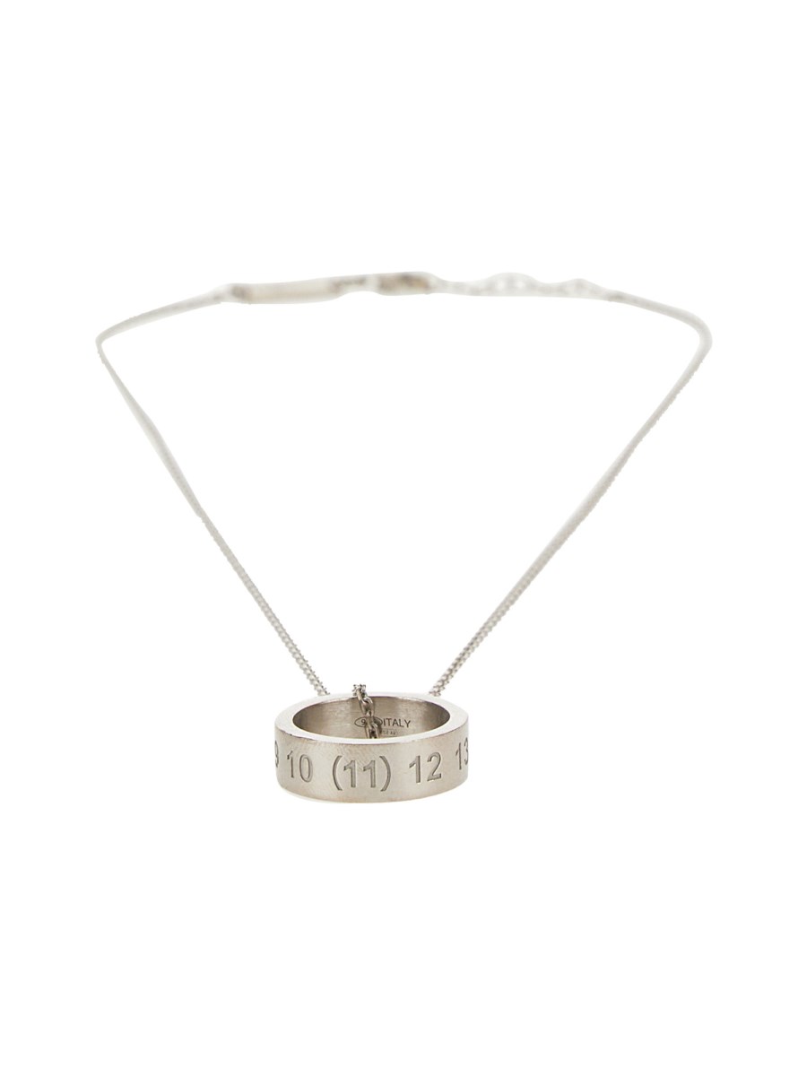 COLLANA CON ANELLO NUMERICO