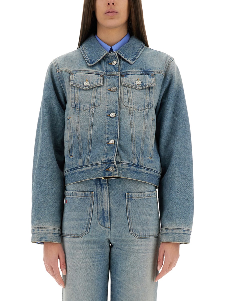 GIACCA IN DENIM IMBOTTITA