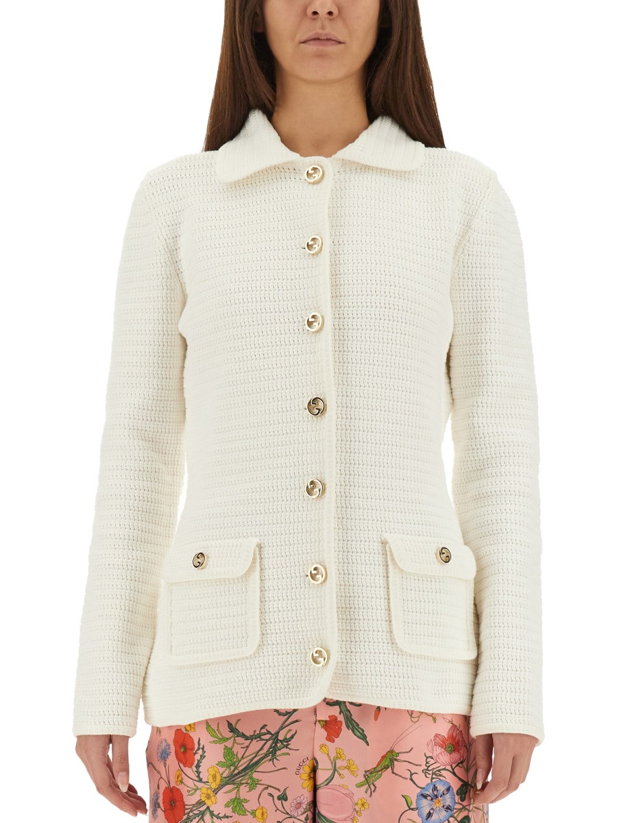 CARDIGAN IN COTONE FINE