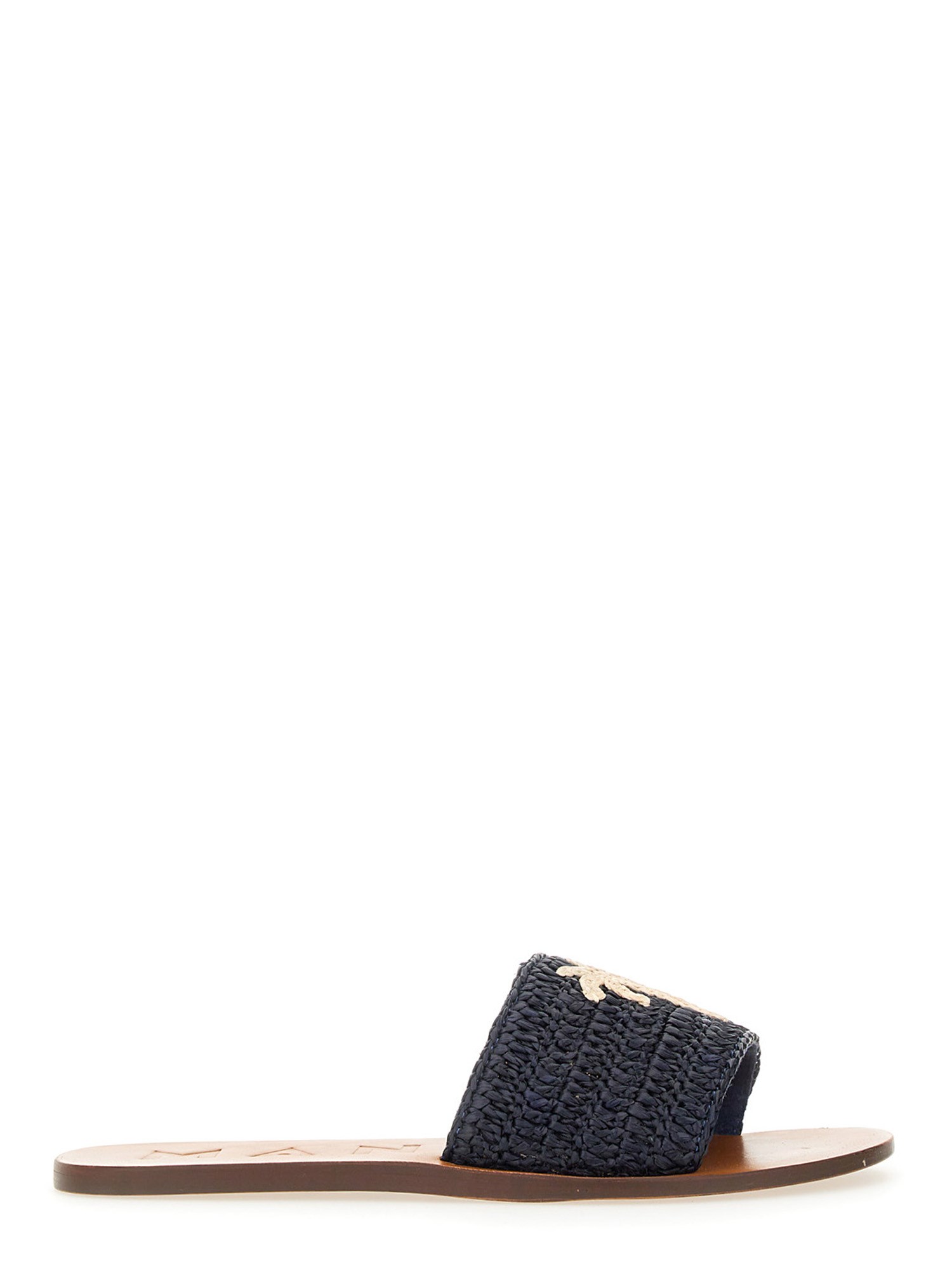 Manebi Manebí Slide Sandal In Blue