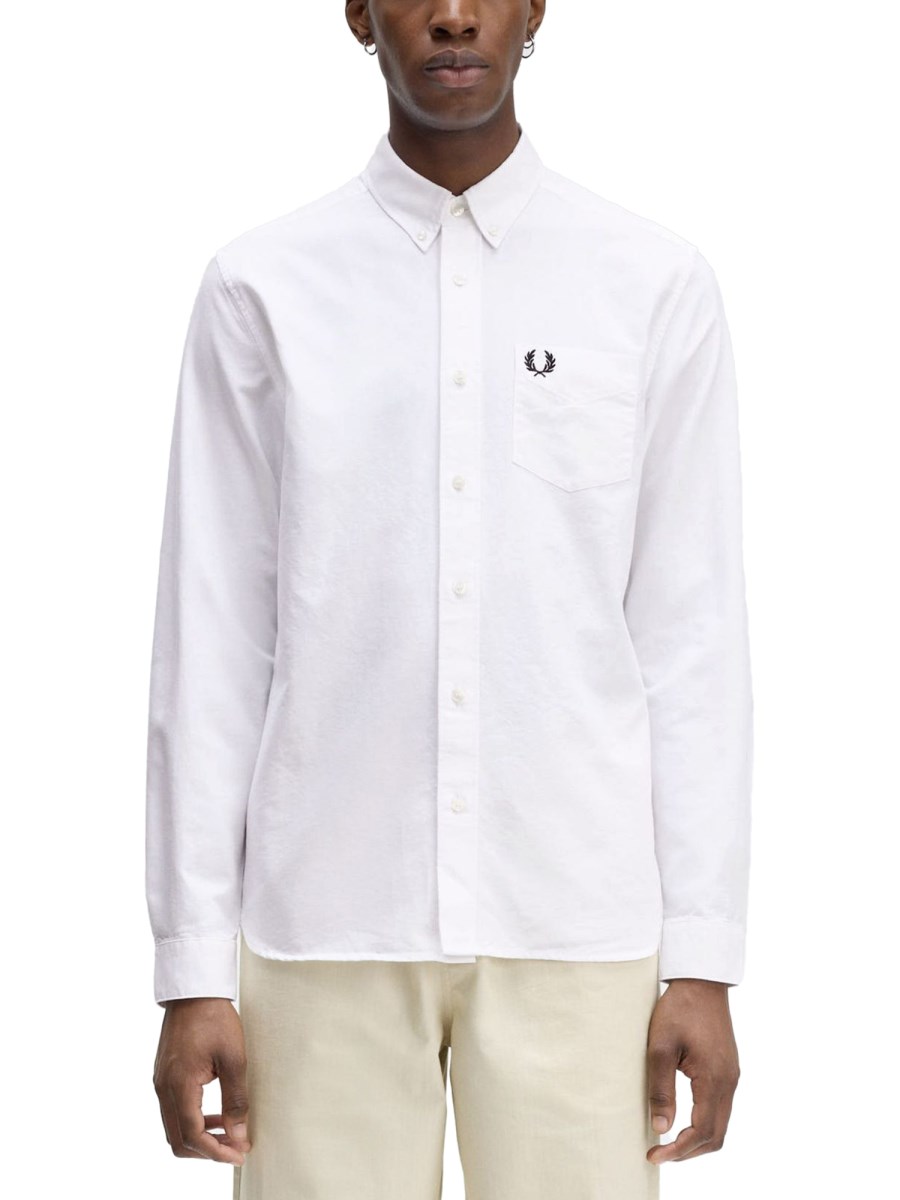 CAMICIA IN OXFORD DI COTONE 