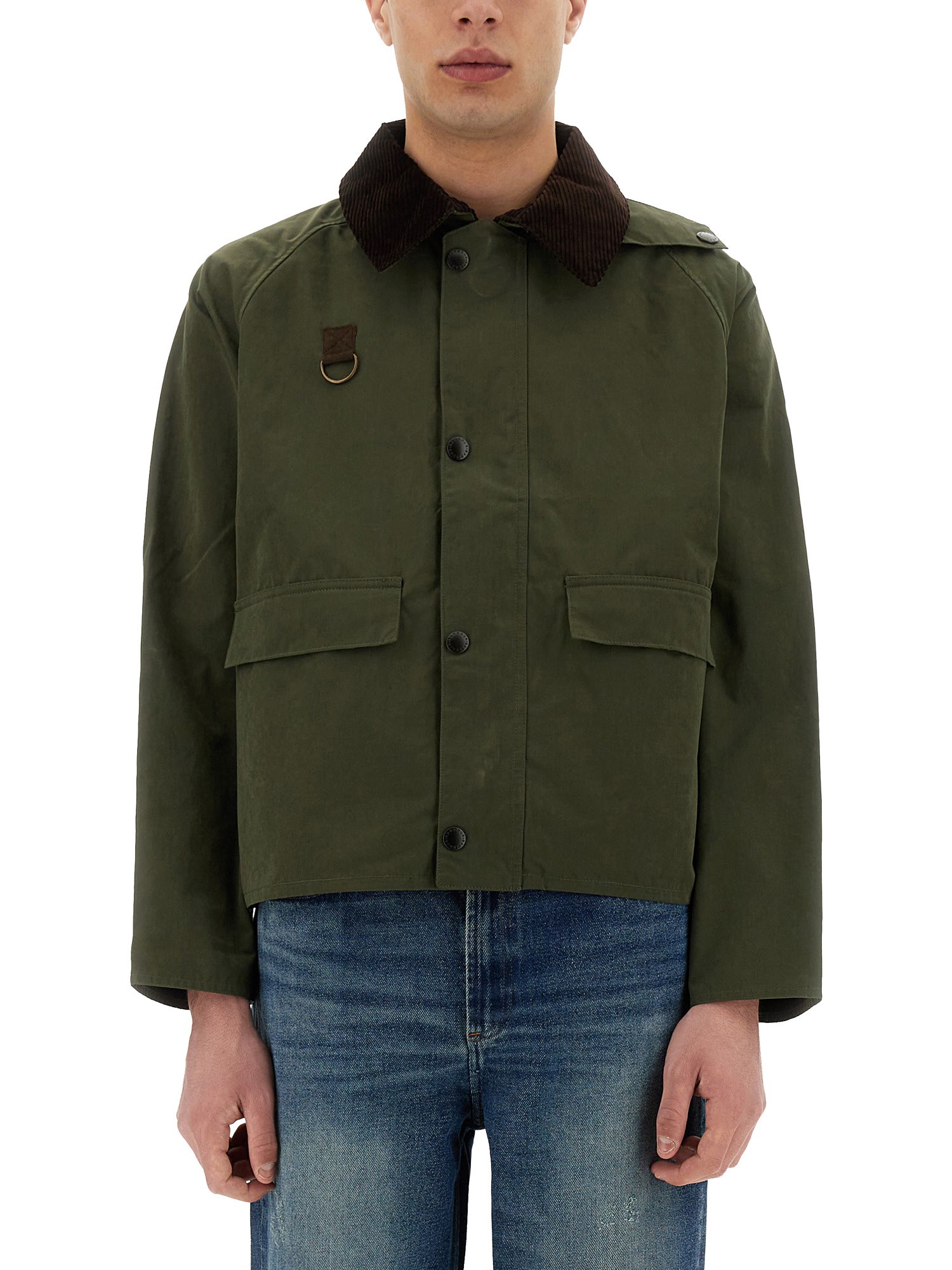 Shop Barbour Casual Jacket "spey" In Green