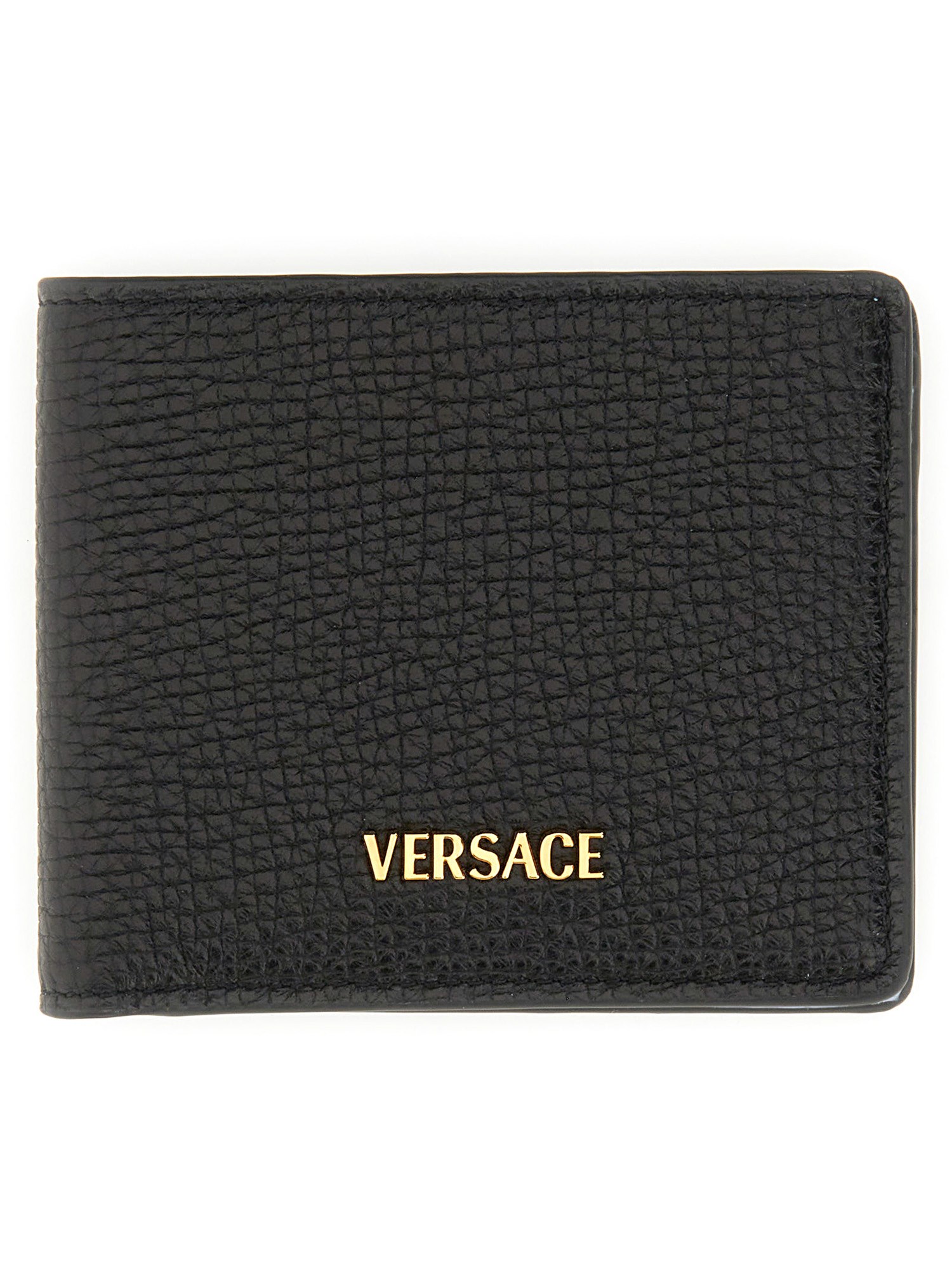 Versace "myth" Portfolio In Black
