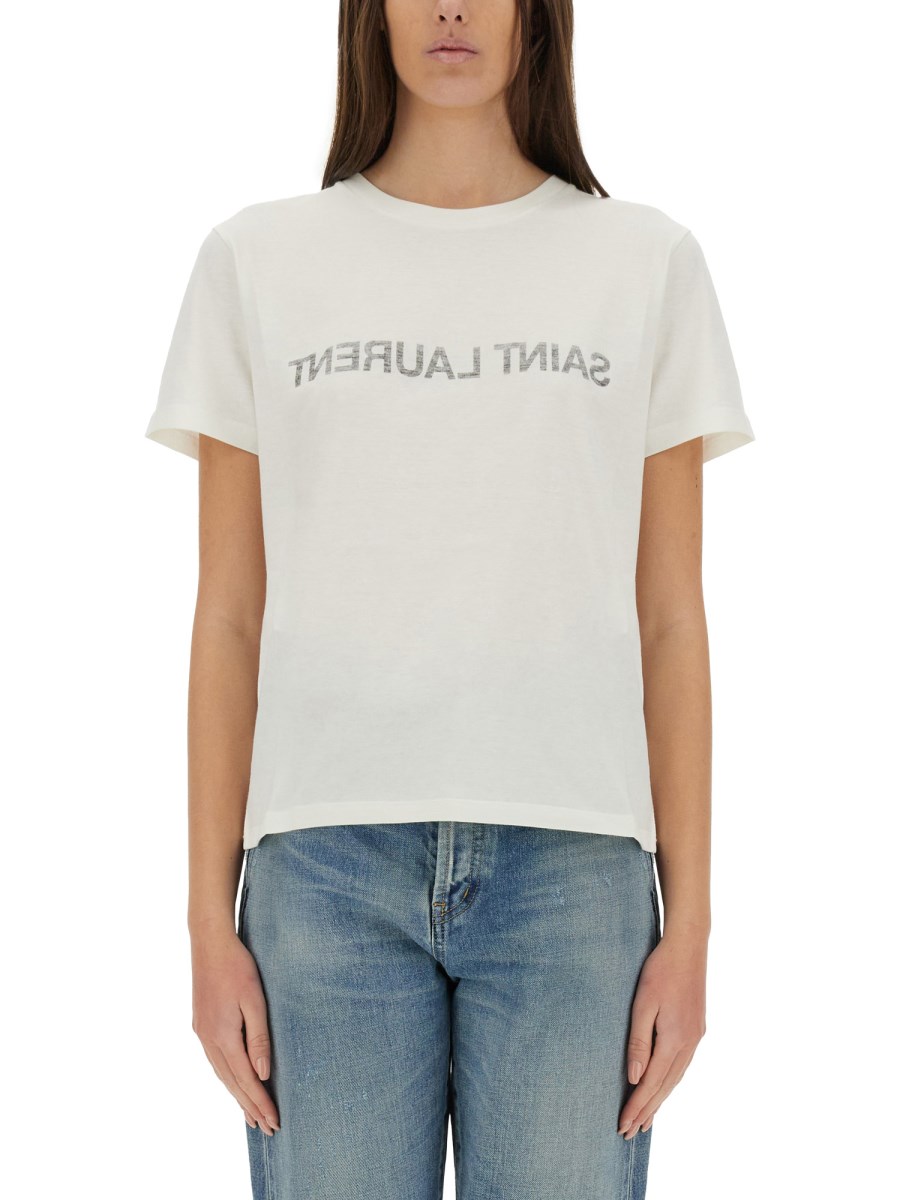 T-SHIRT SAINT LAURENT REVERSE