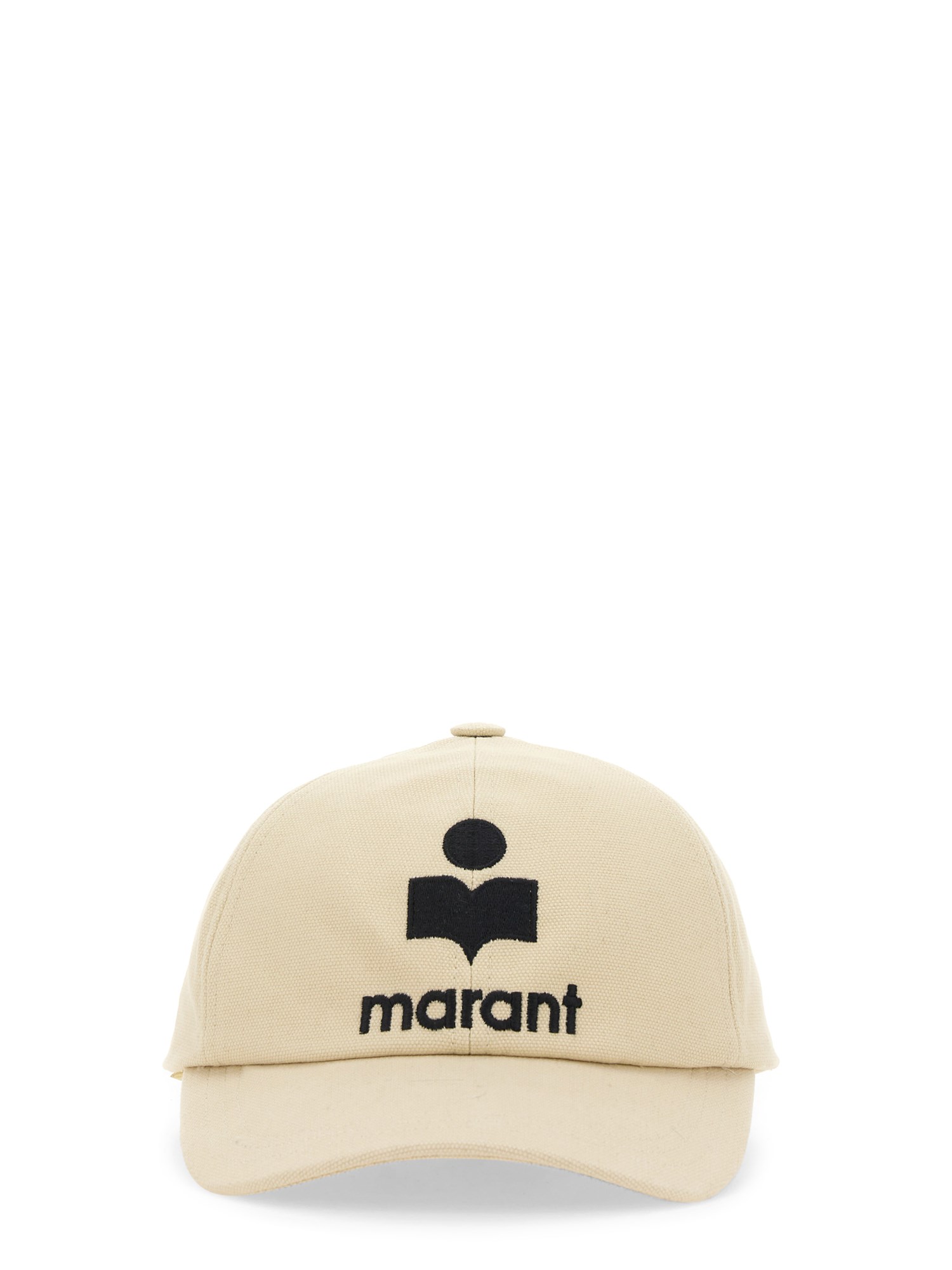 Isabel Marant Baseball Cap "tyron" In Powder