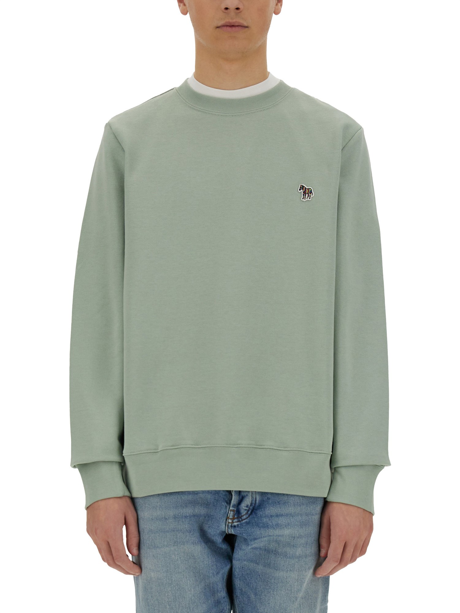Ps By Paul Smith Ps Paul Smith Regular Fit Sweatshirt In Green