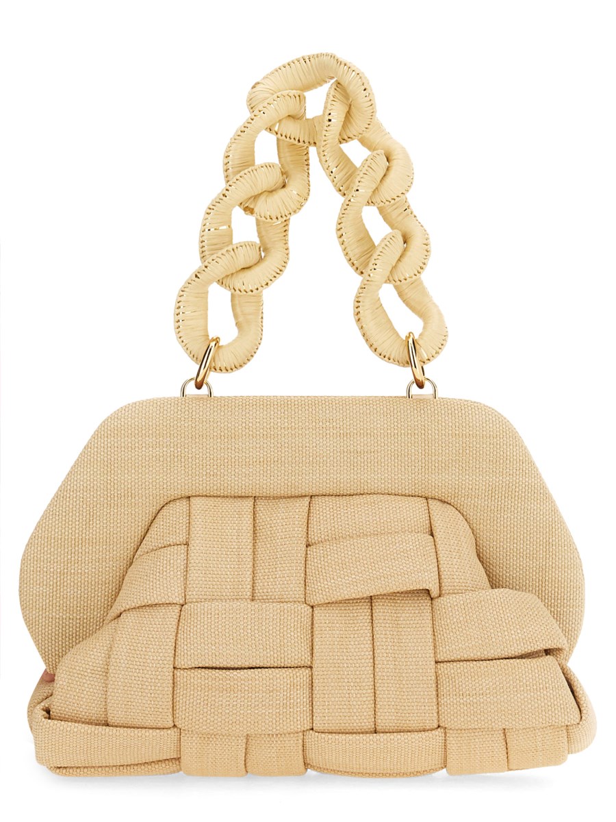 BORSA TIA WEAVED STRAW