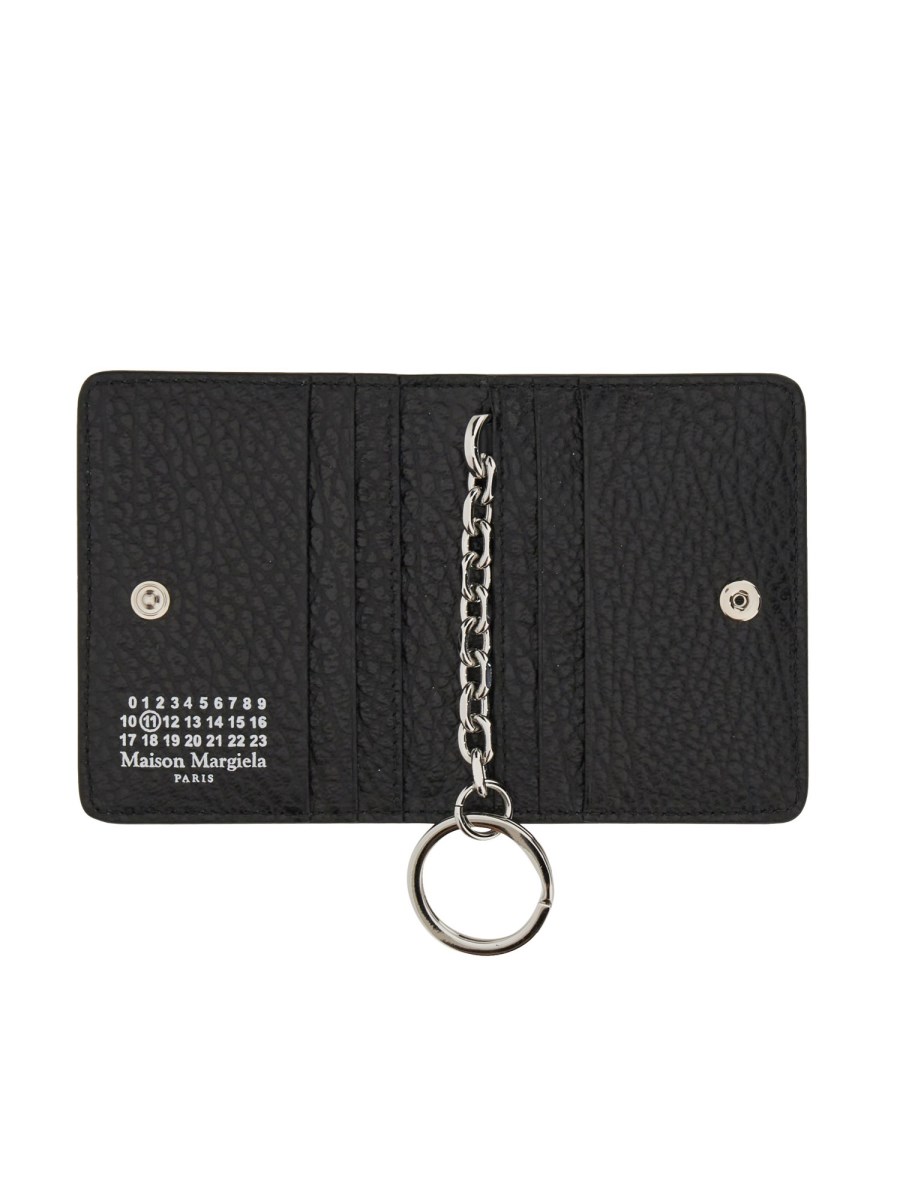 PORTAFOGLIO BIFOLD CON PORTACHIAVI 