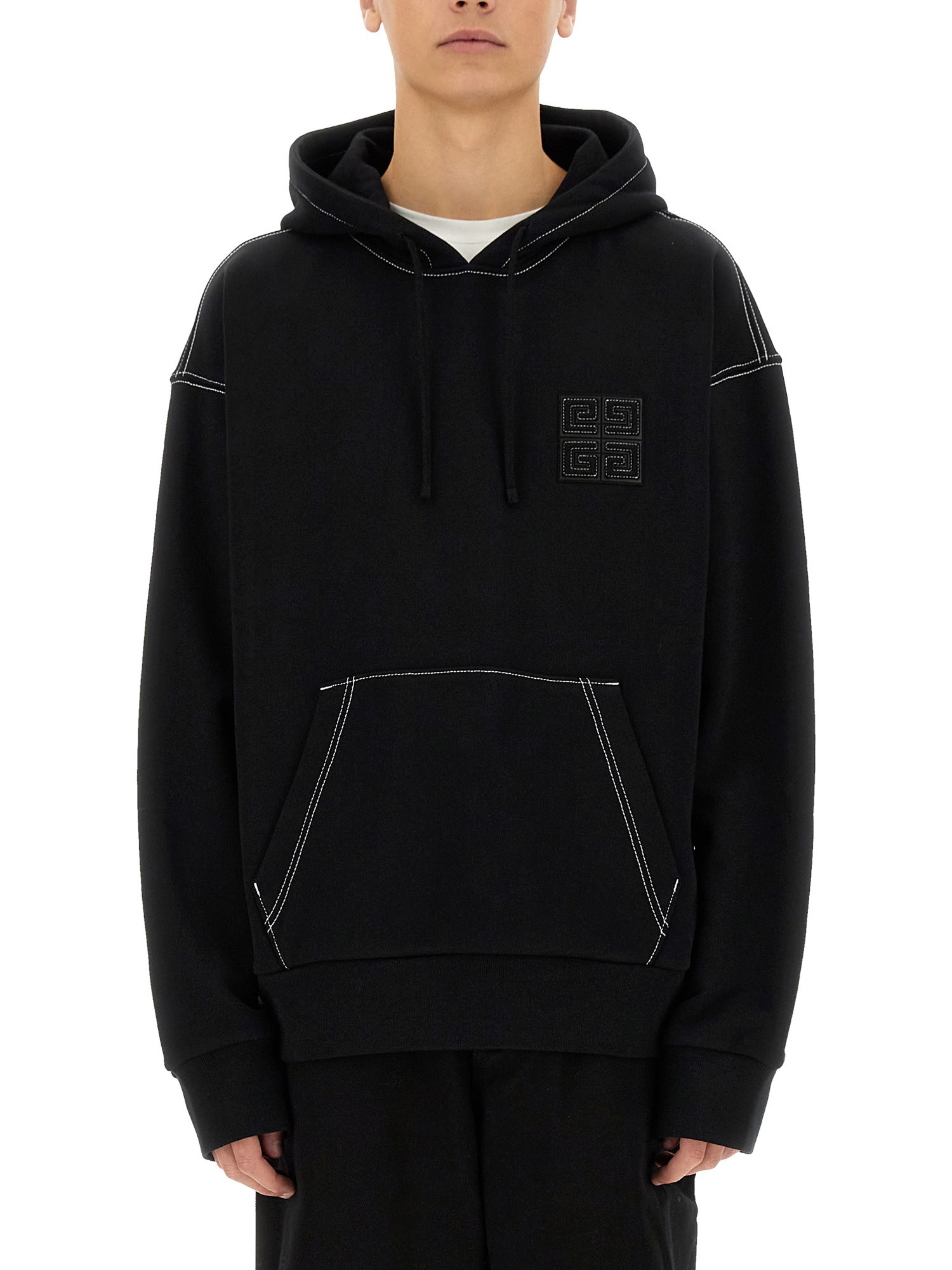 Givenchy Men Hoodie In Black