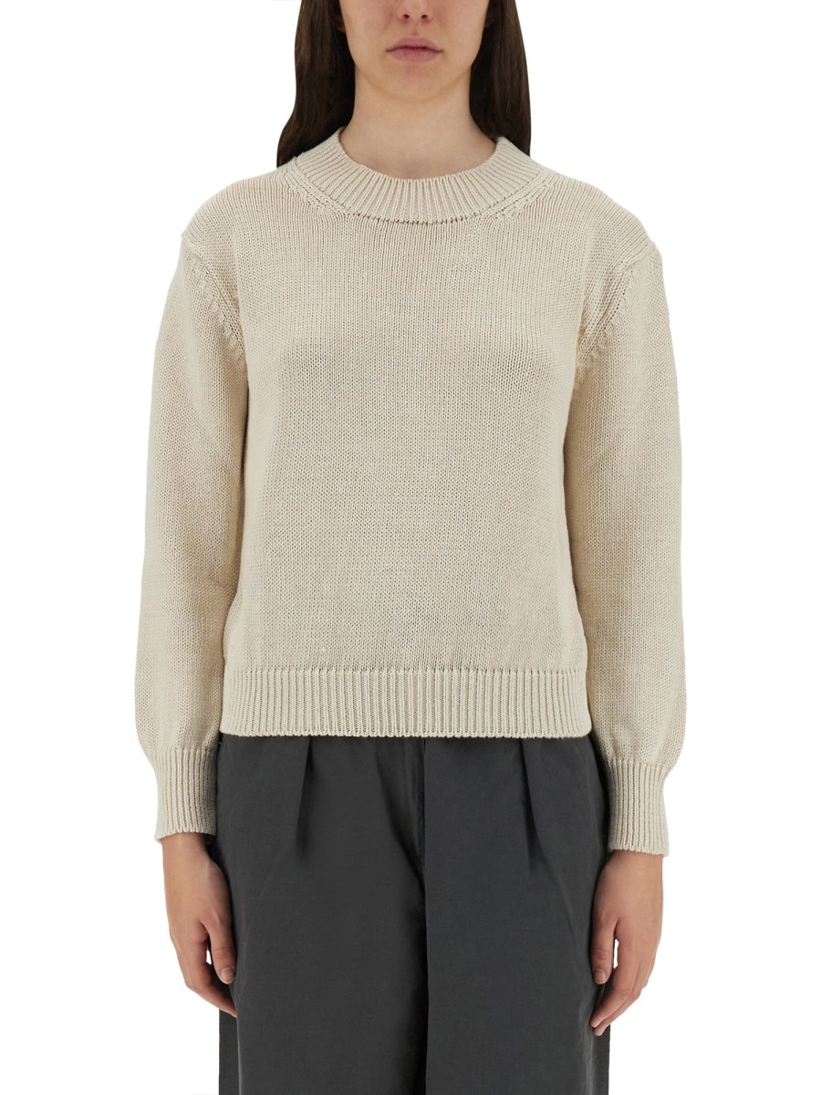 MAGLIA IN LINO E COTONE
