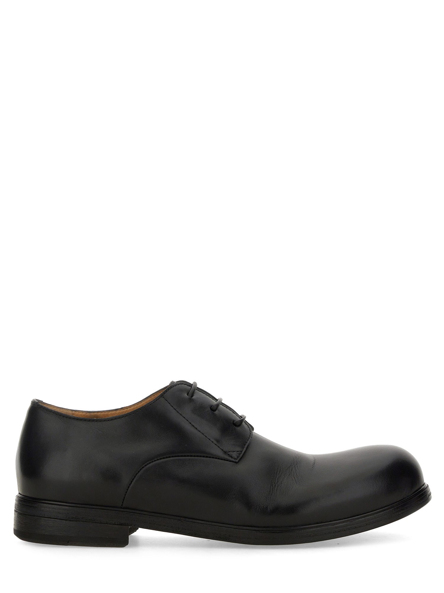Marsèll Lace Up Shoes In Black Leather In Black