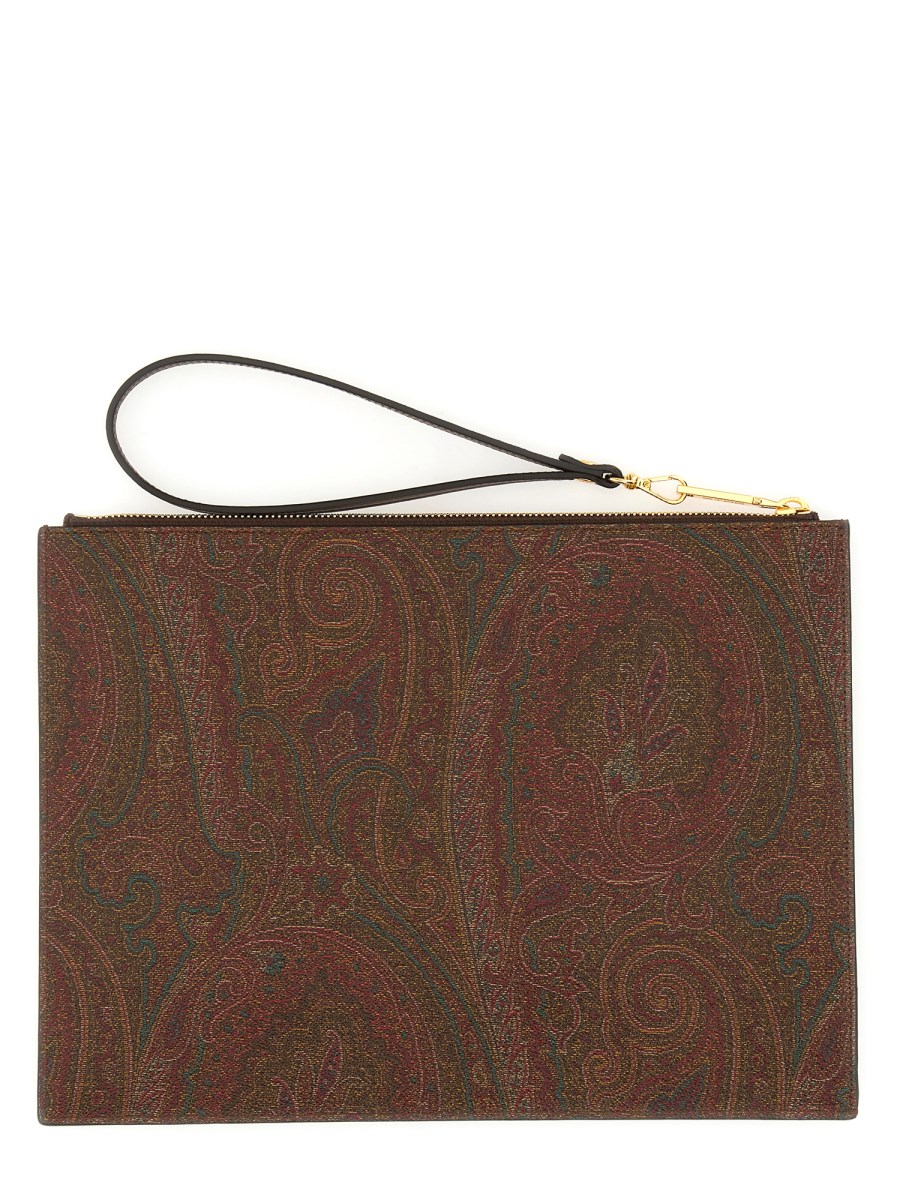 POUCH PAISLEY JACQUARD MEDIUM 